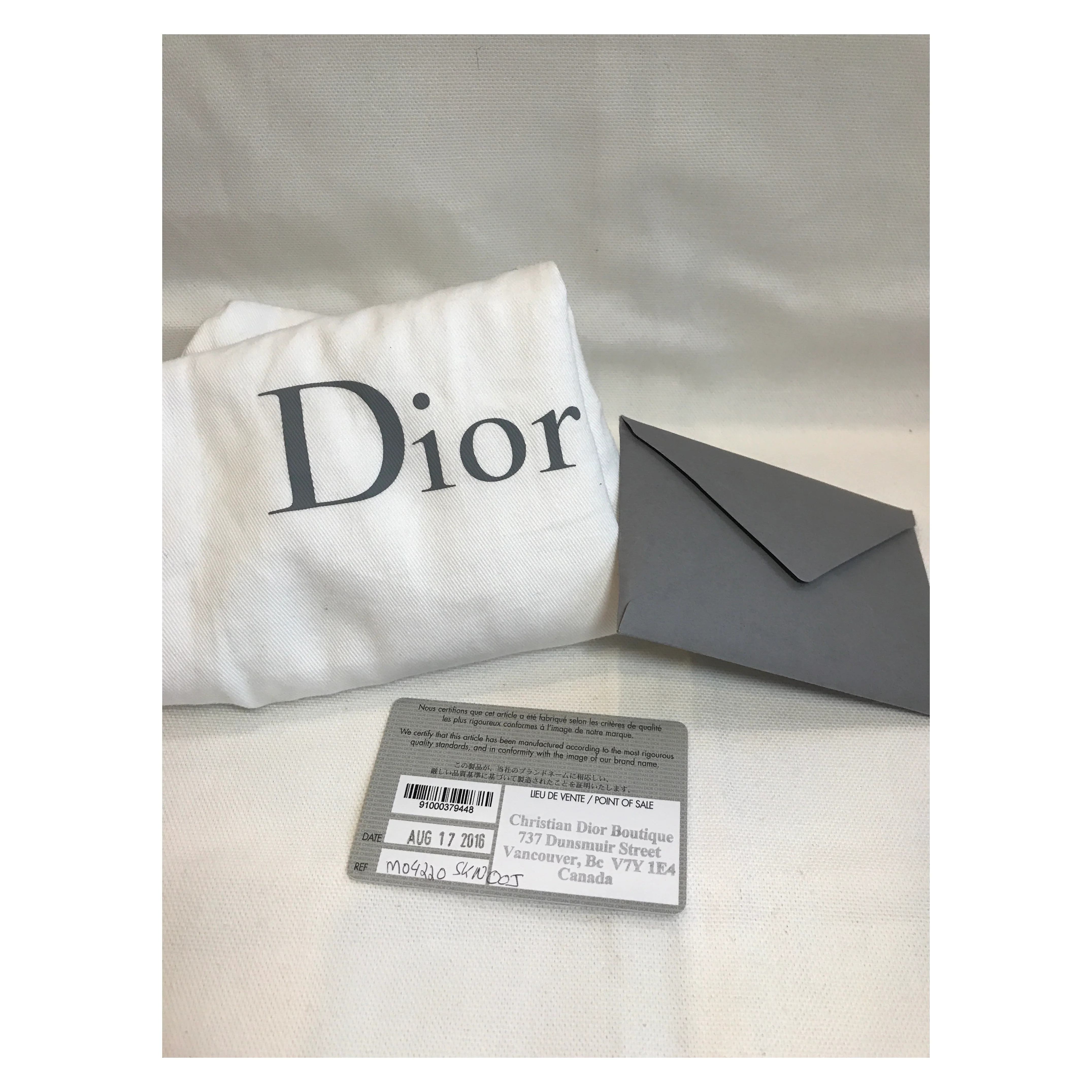 Diorama Metallic Calfskin Gold Flap Bag Medium - Image 9