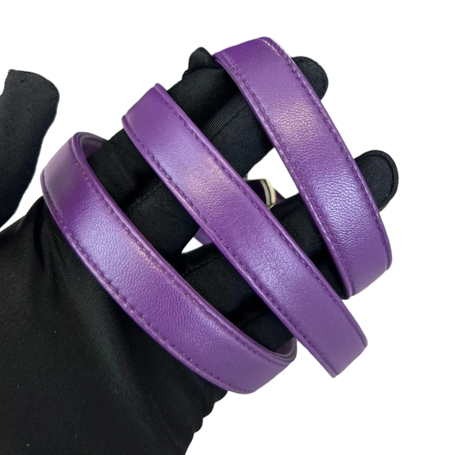 Lady Dior Lambskin Cannage Purple GHW - Image 18