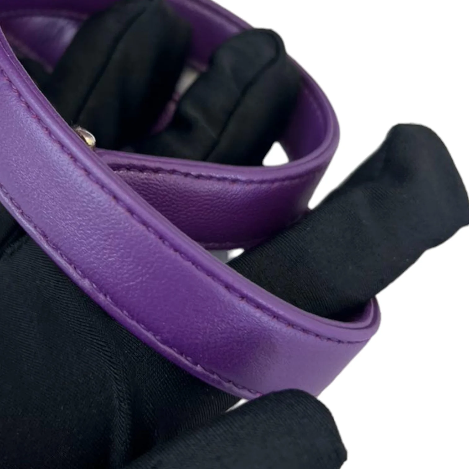 Lady Dior Lambskin Cannage Purple GHW - Image 19