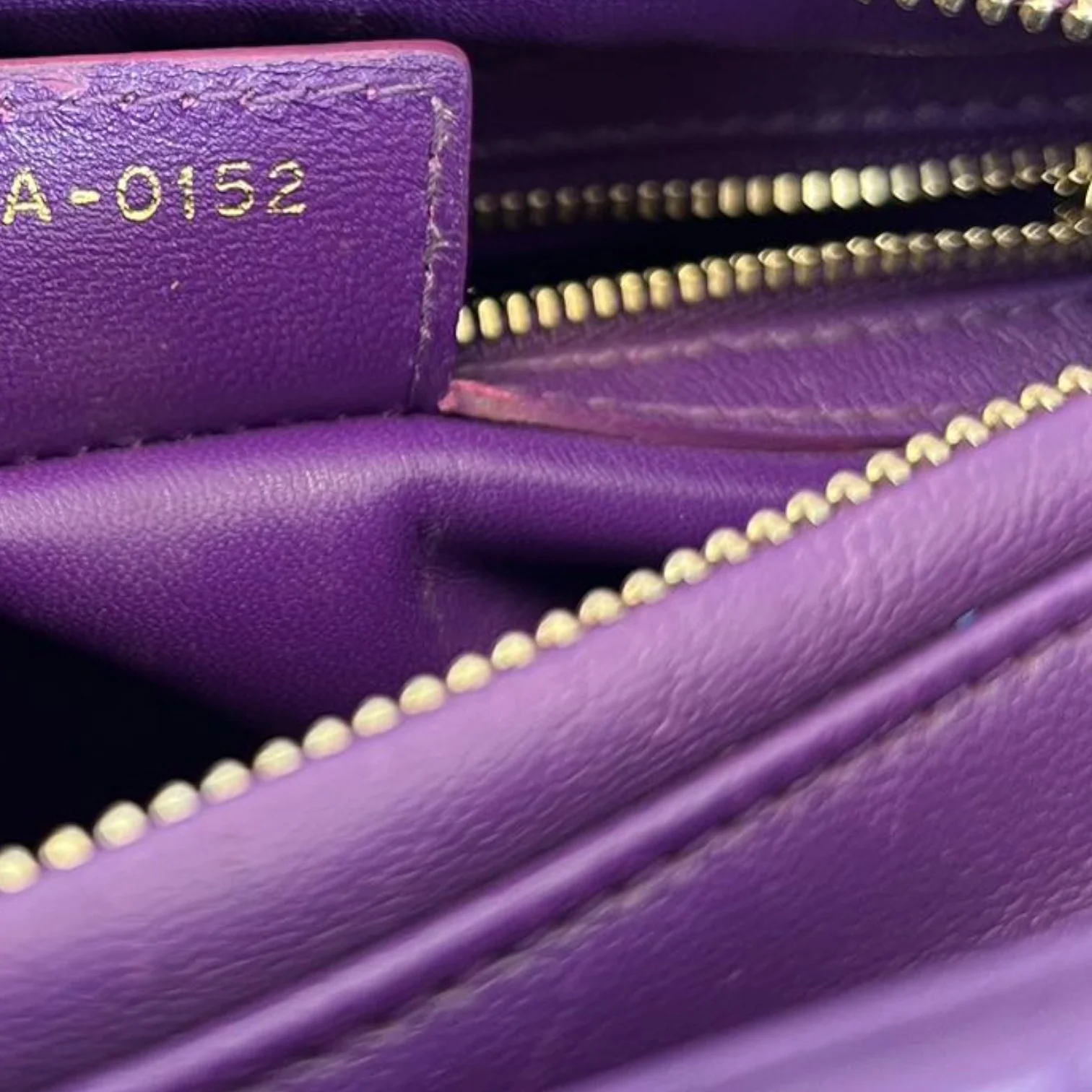 Lady Dior Lambskin Cannage Purple GHW - Image 23