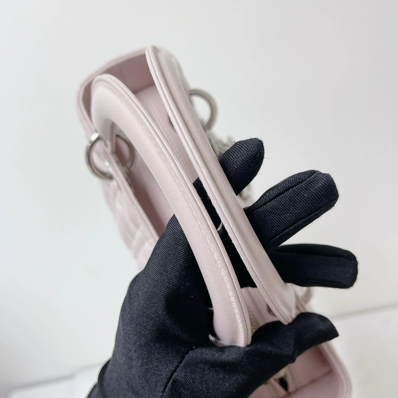 Lady Dior Medium Lambskin Pink SHW - Image 24