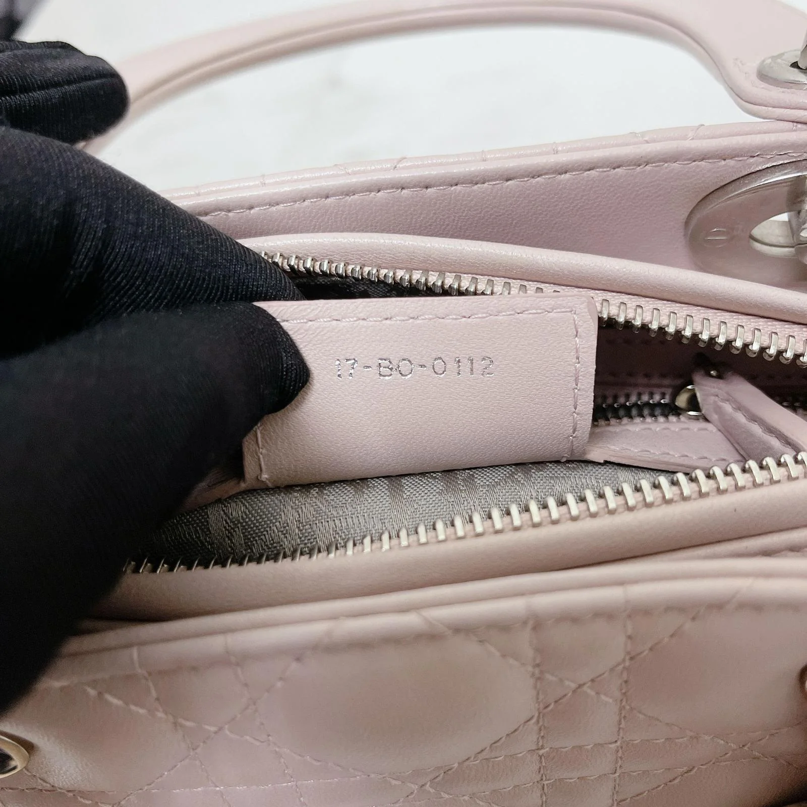Lady Dior Medium Lambskin Pink SHW - Image 27