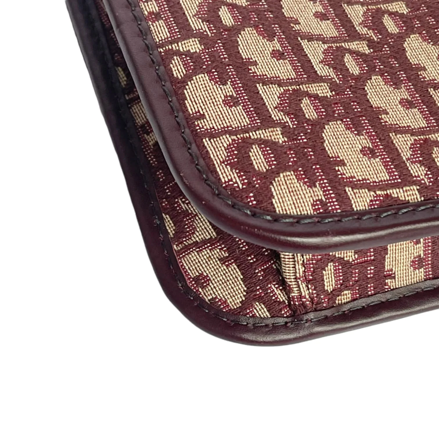 Medium Dioraddict Flap Bag Oblique Canvas Red GHW - Image 11