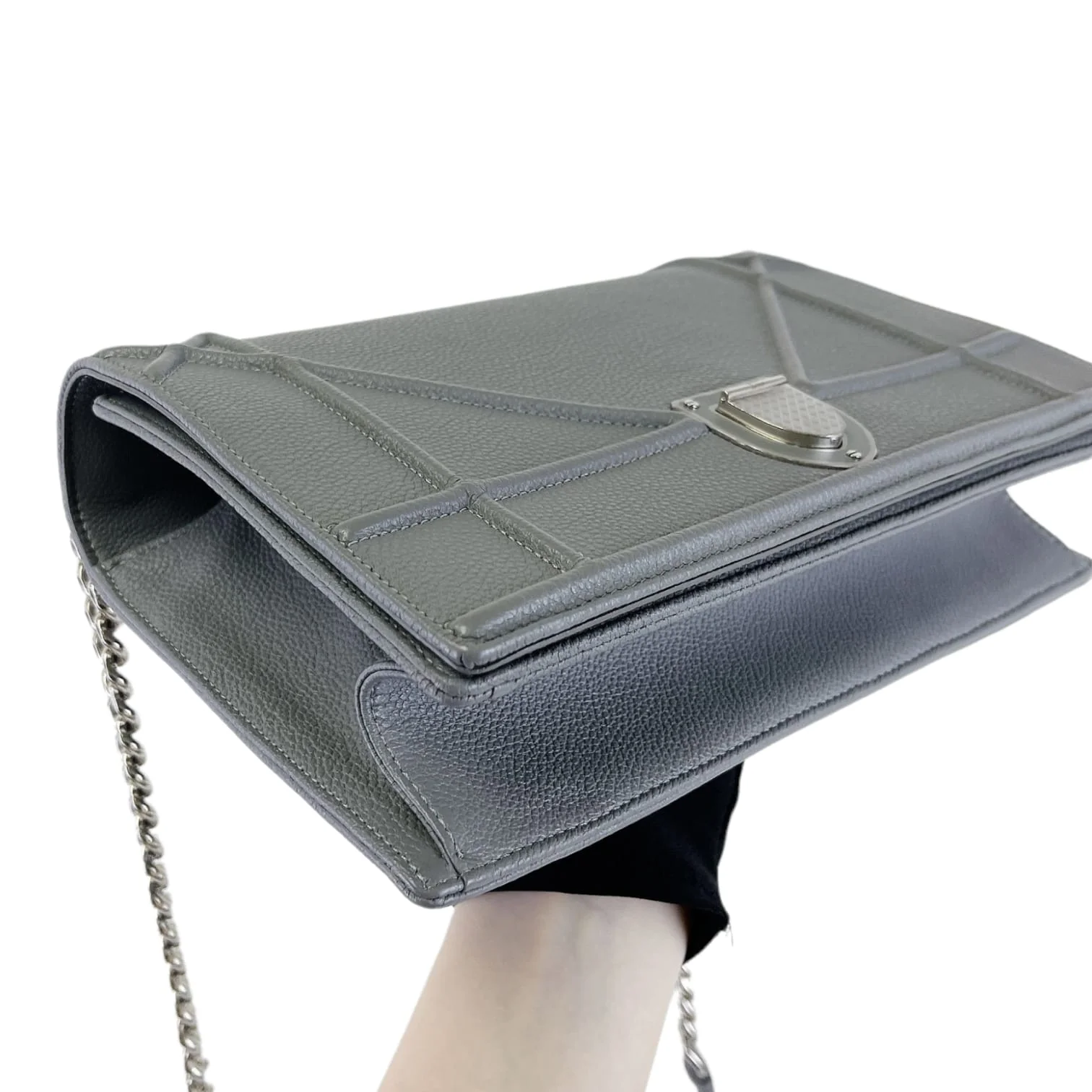 Medium Diorama Grained Calfskin SHW - Image 11