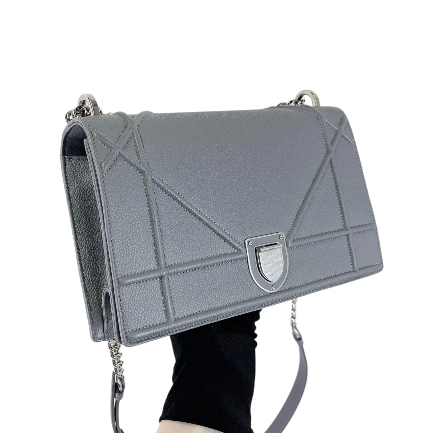 Medium Diorama Grained Calfskin SHW - Image 13