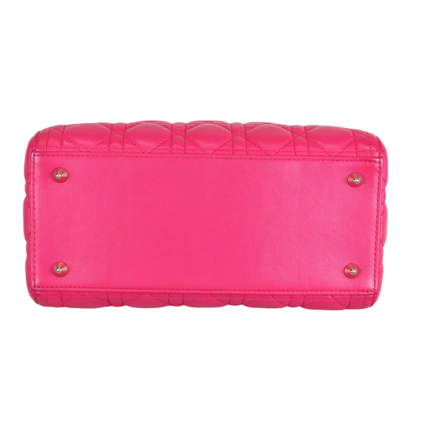 Medium Lady Dior Lambskin Pink GHW - Image 5