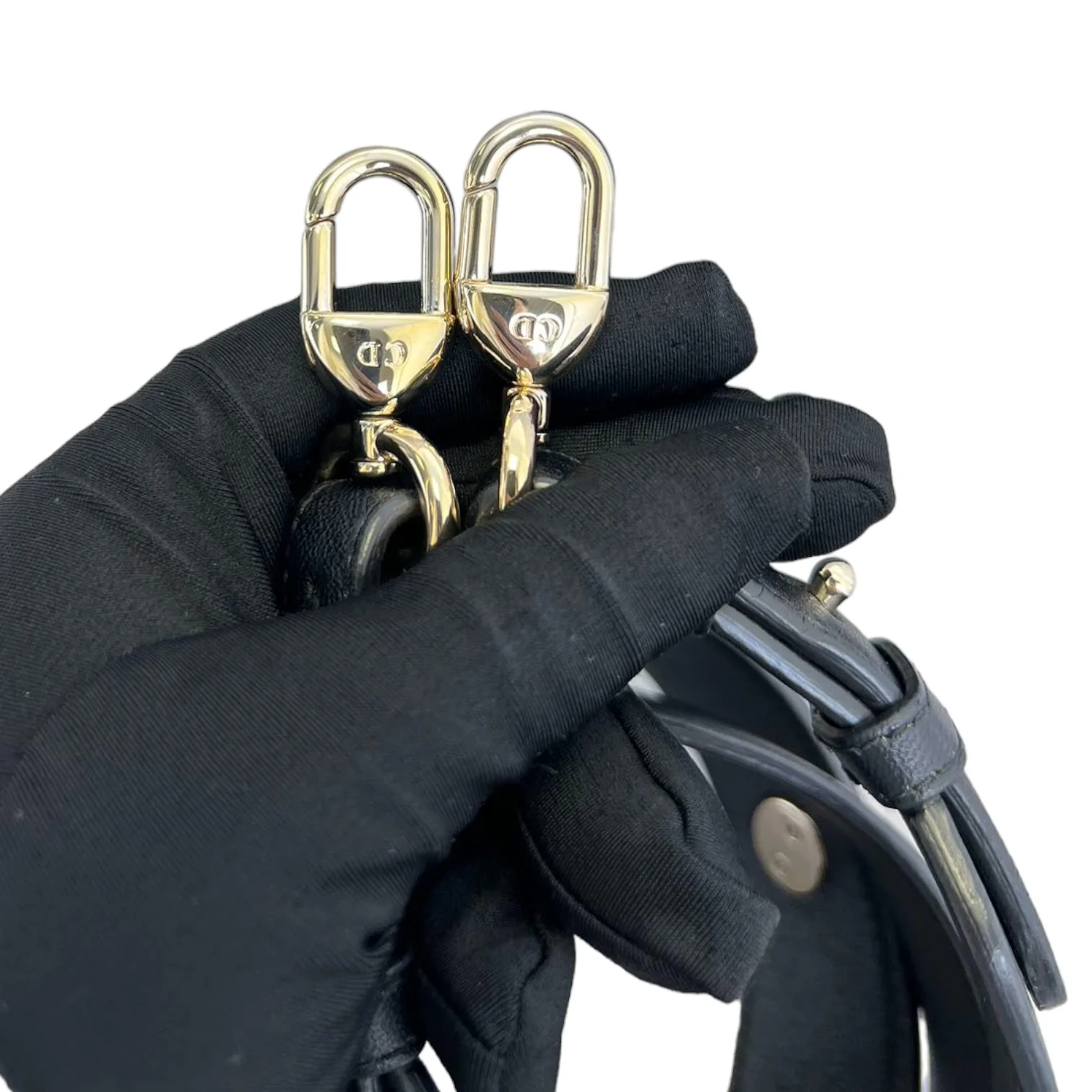 My ABCDior Lady Dior Lambskin Cannage Black GHW - Image 19