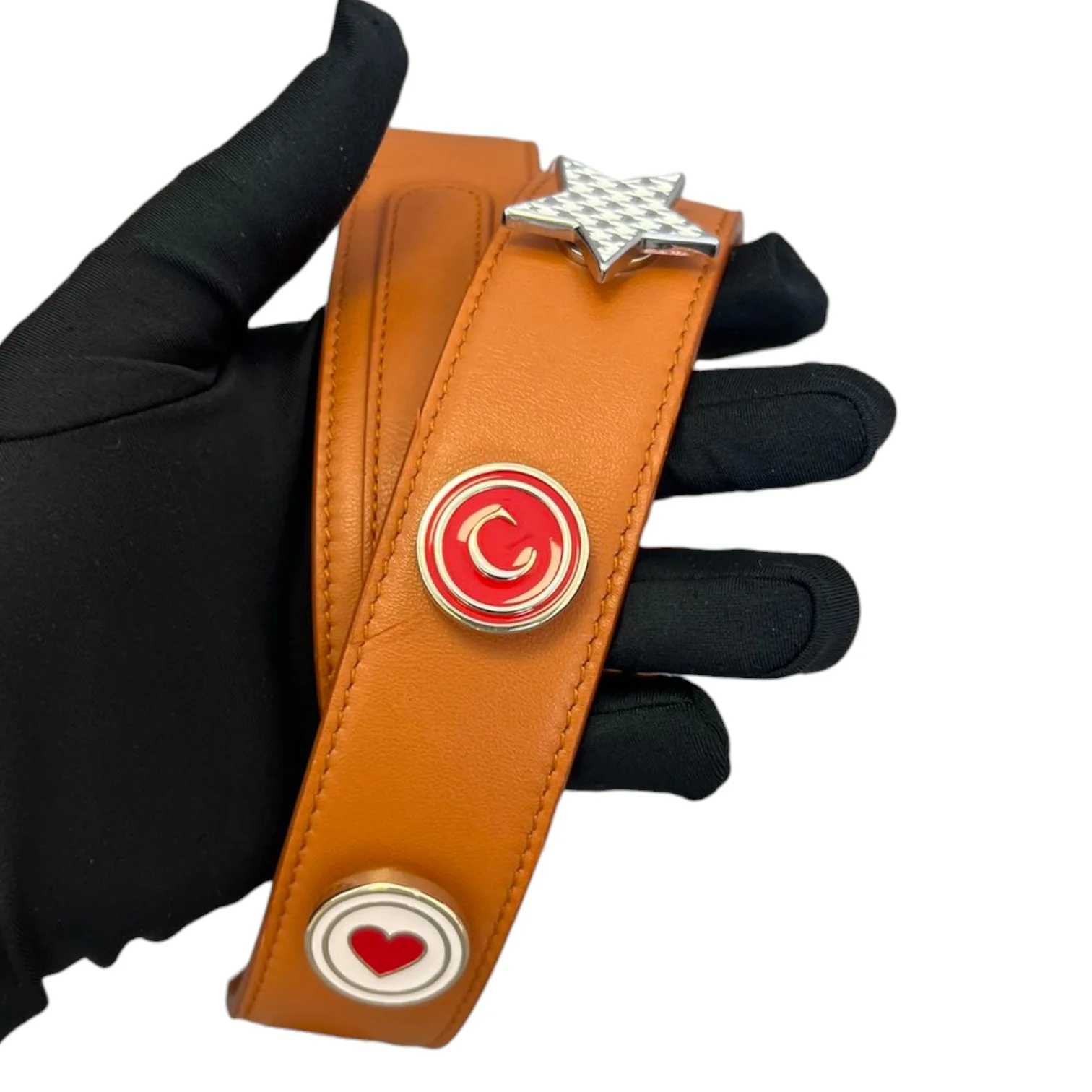 My ABCDior Lady Dior Small Lambskin Orange GHW - Image 22