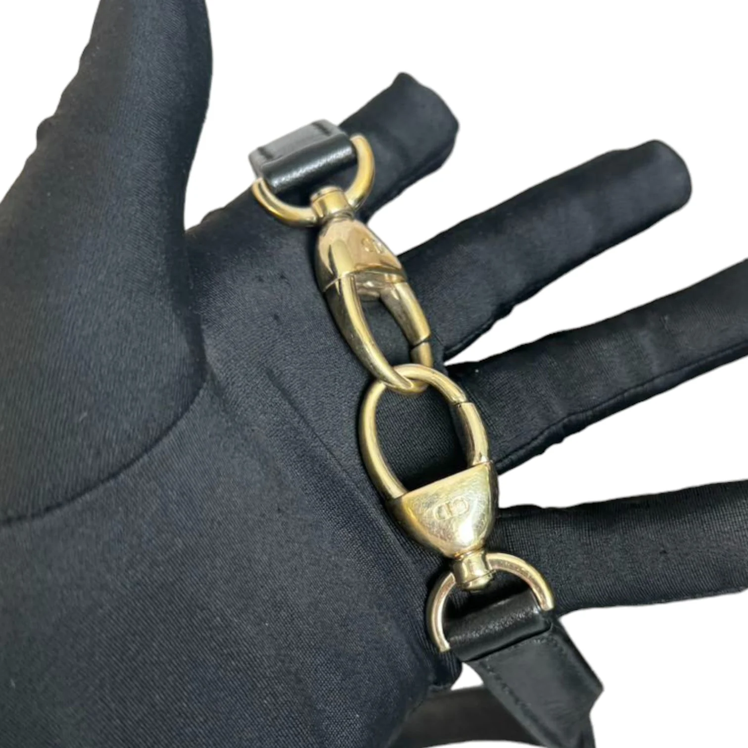 Pearl Lady Dior Medium Lambskin Black GHW - Image 20