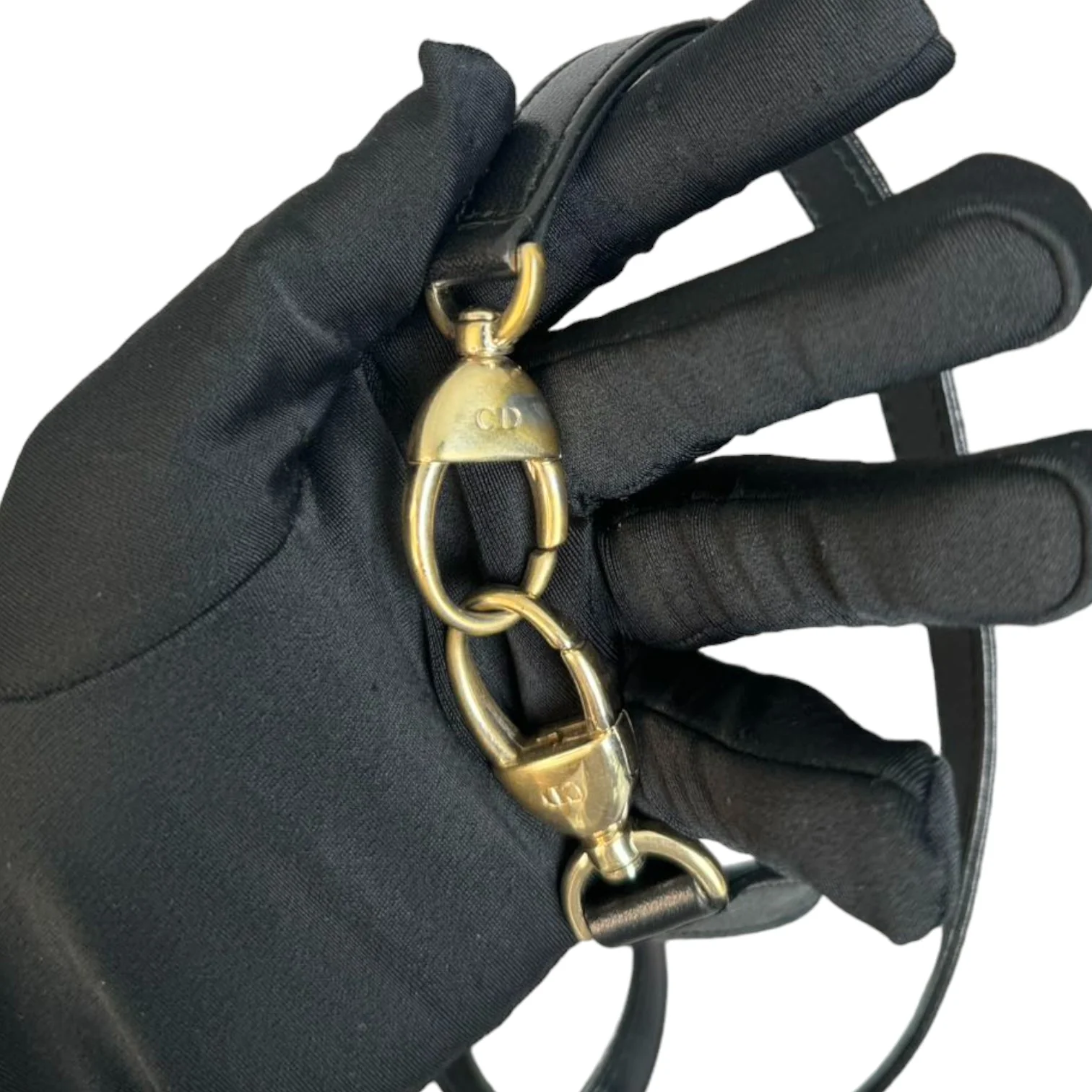 Pearl Lady Dior Medium Lambskin Black GHW - Image 21
