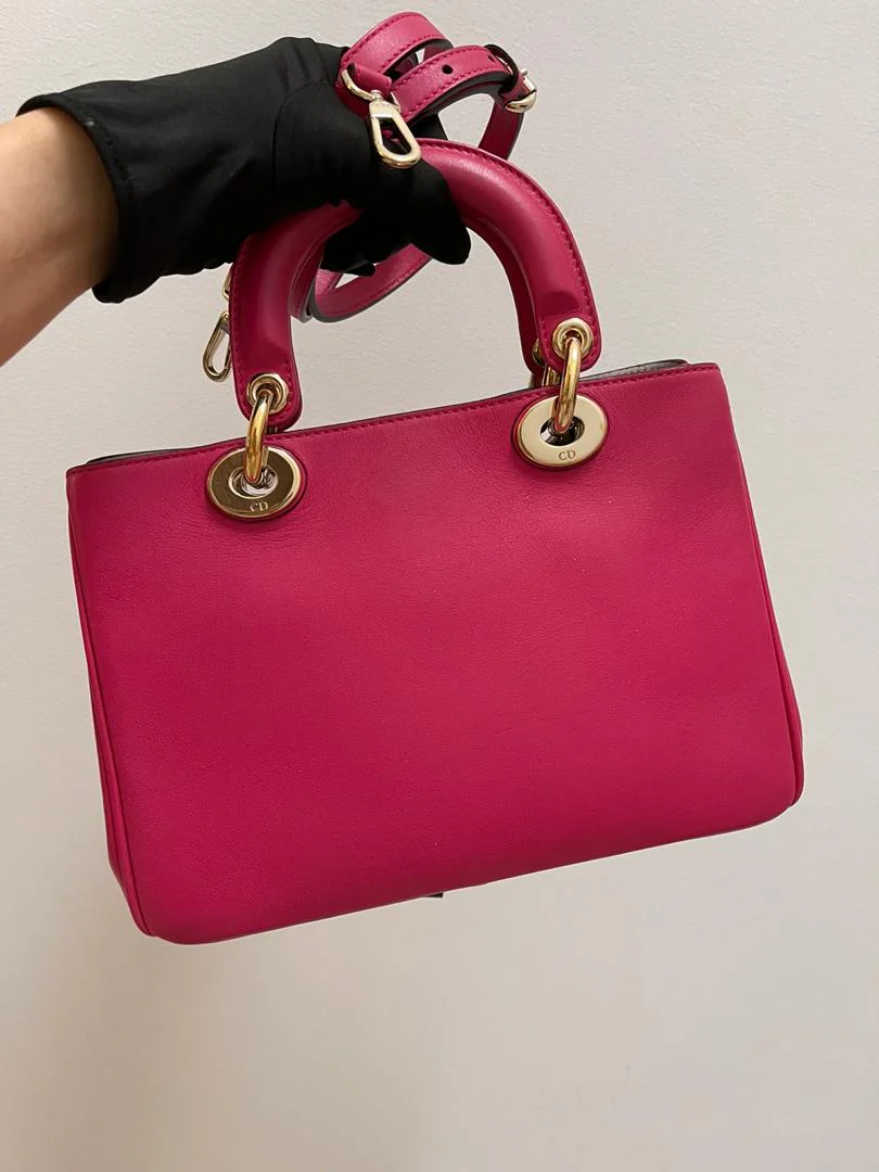 Diorissimo Mini Bag Hot Pink - Image 3