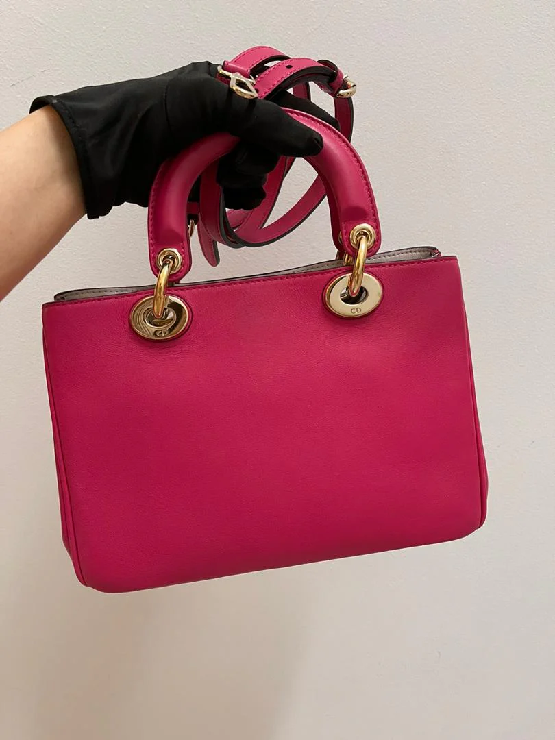 Diorissimo Mini Bag Hot Pink - Image 4