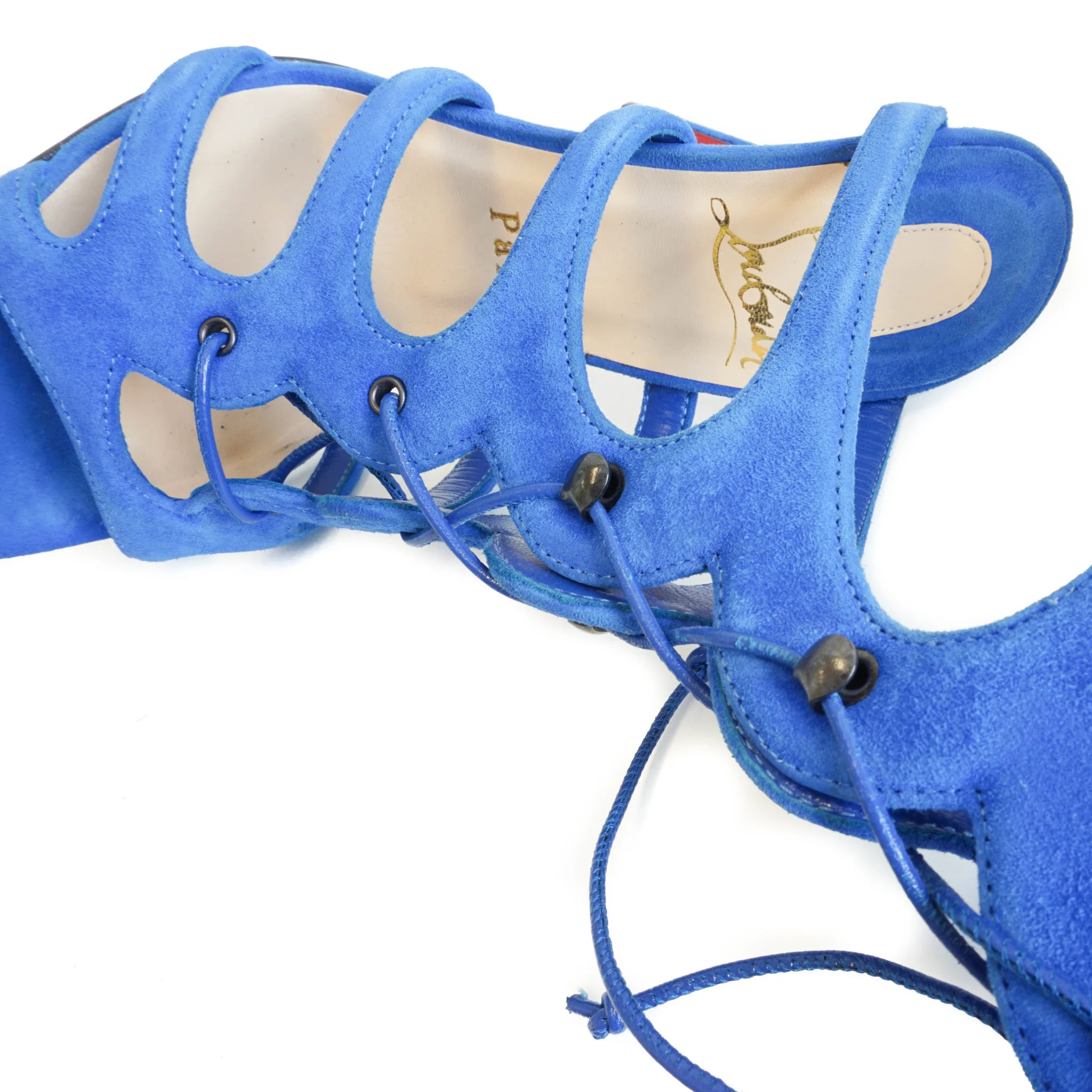 Amazoulo 100 Heels Blue Size 35 - Image 6