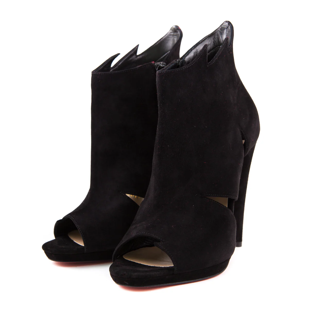 Belfeconica 120 Veau Velours Bootie Black - Image 4