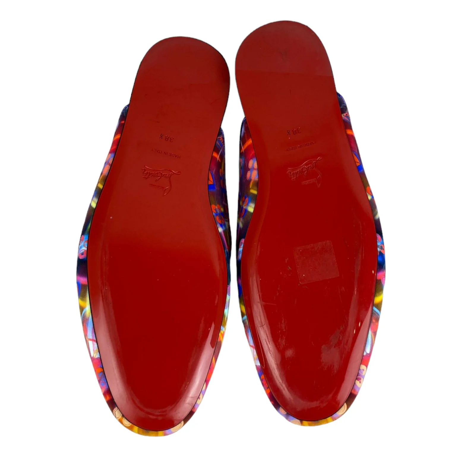 Neo Disco Flat Mules Navy Coolito Size 38.5 - Image 13