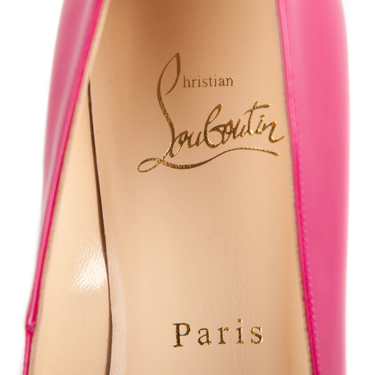 Simple Patent Leather 80 Pump, Fuchsia - Image 2