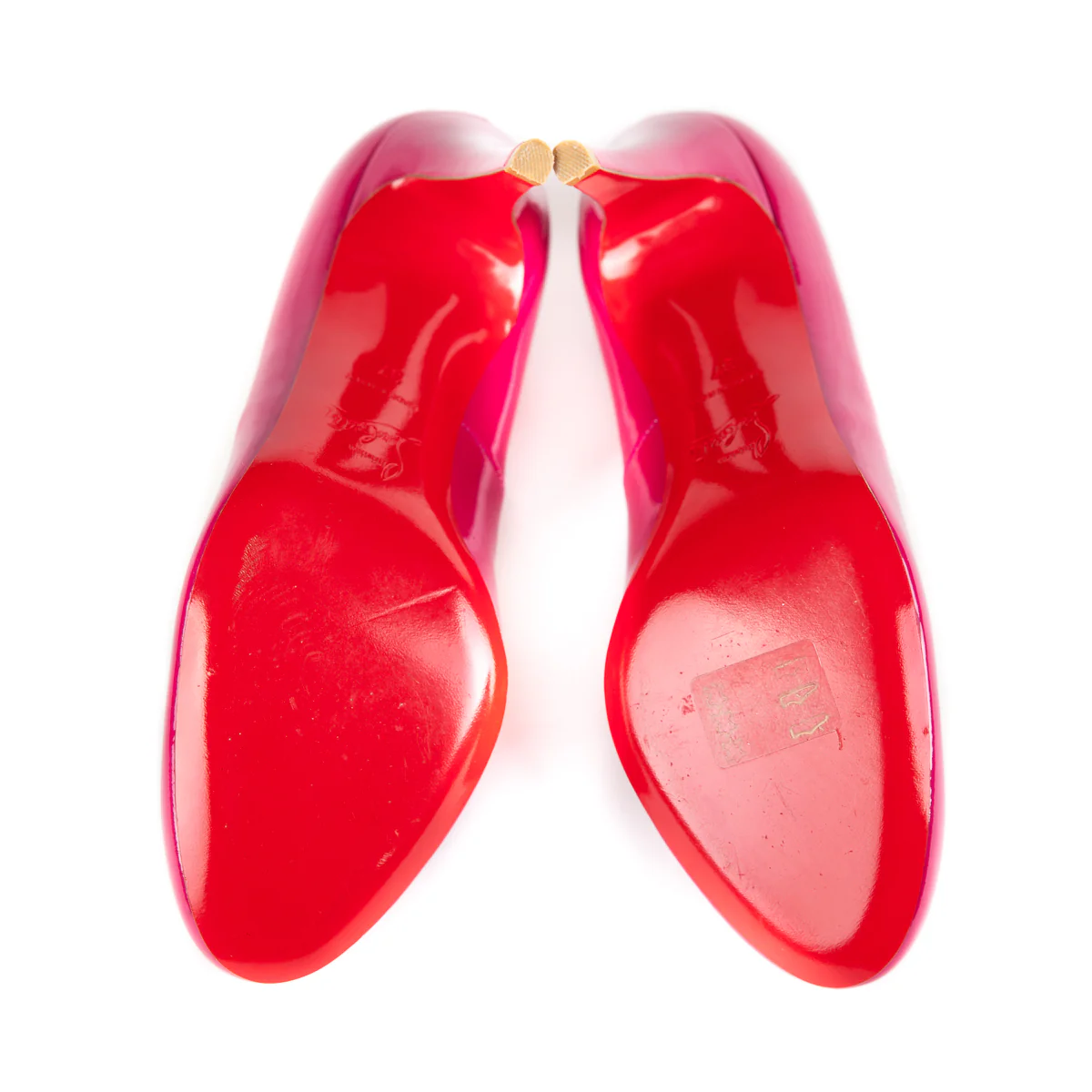 Simple Patent Leather 80 Pump, Fuchsia - Image 6