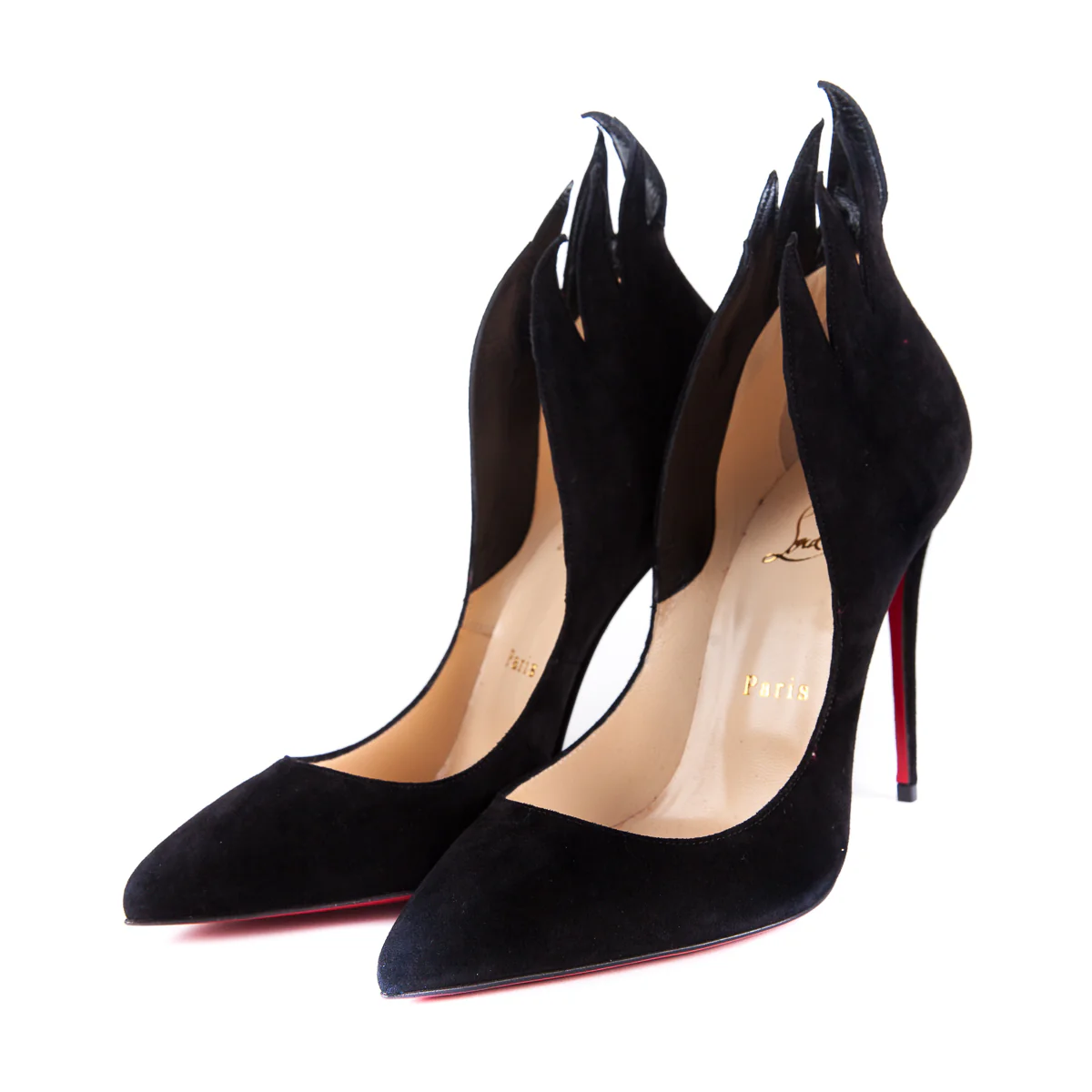 Victorina Flame 100 Pumps, Black - Image 3