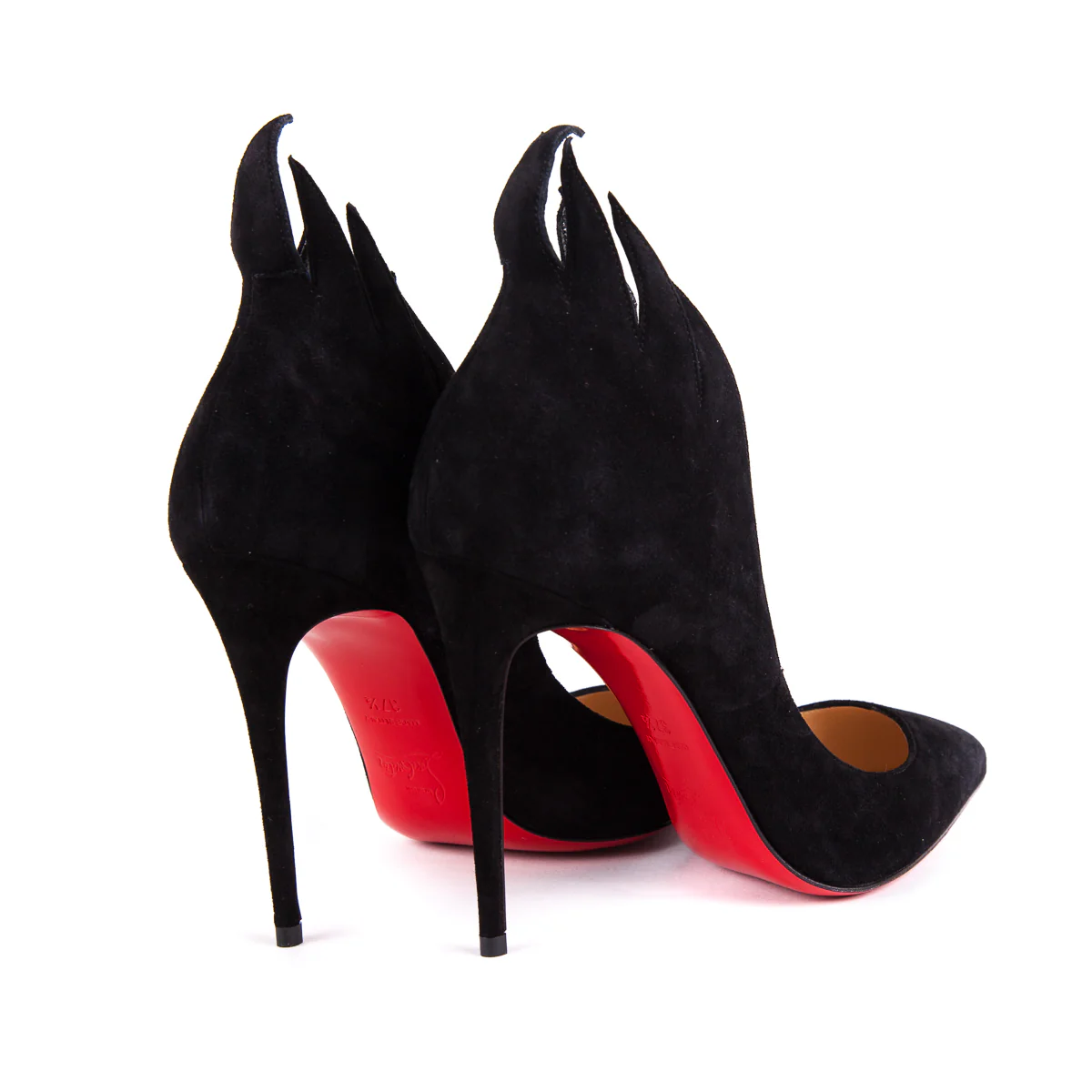 Victorina Flame 100 Pumps, Black - Image 4
