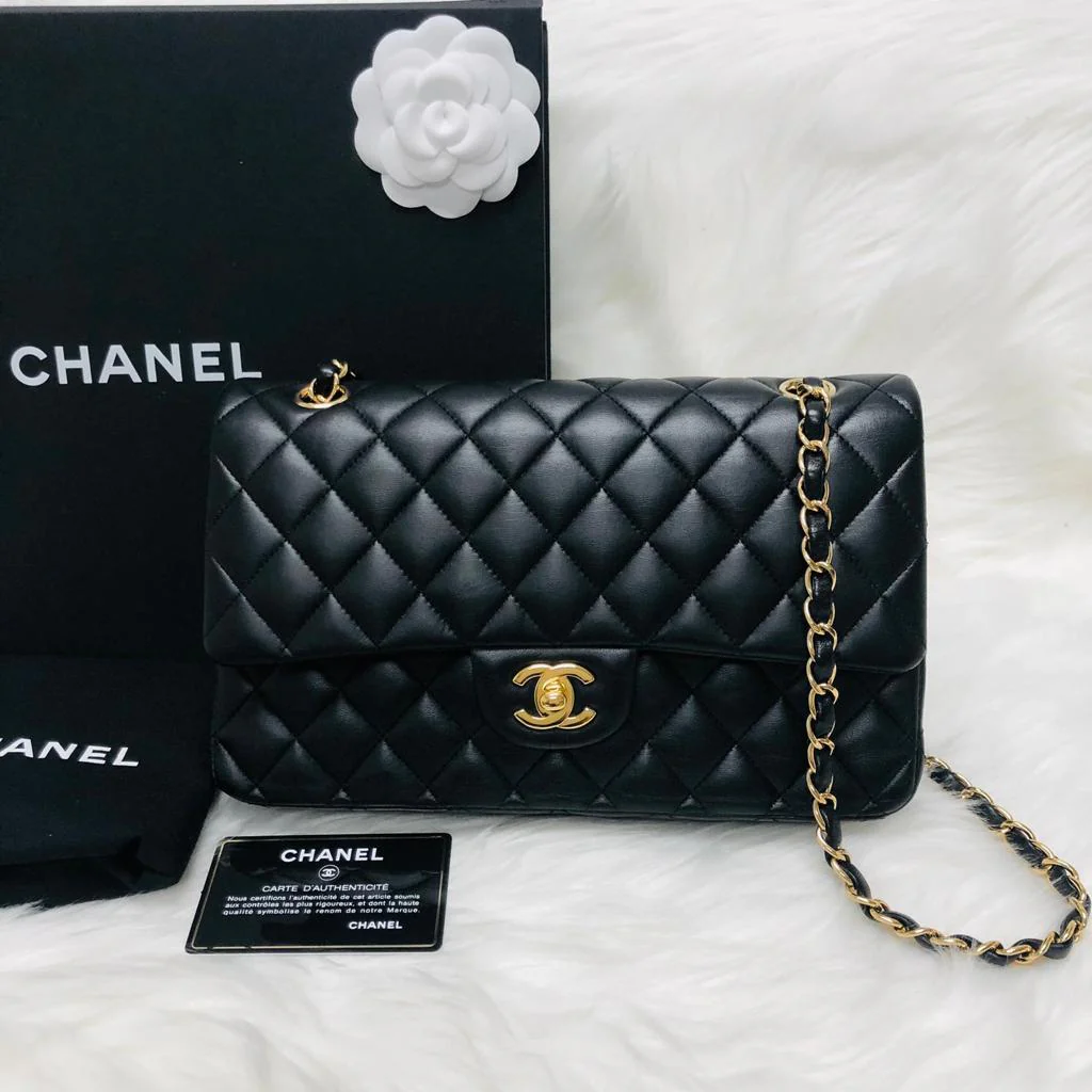 Classic Flap Black Medium Lambskin GHW - Image 25