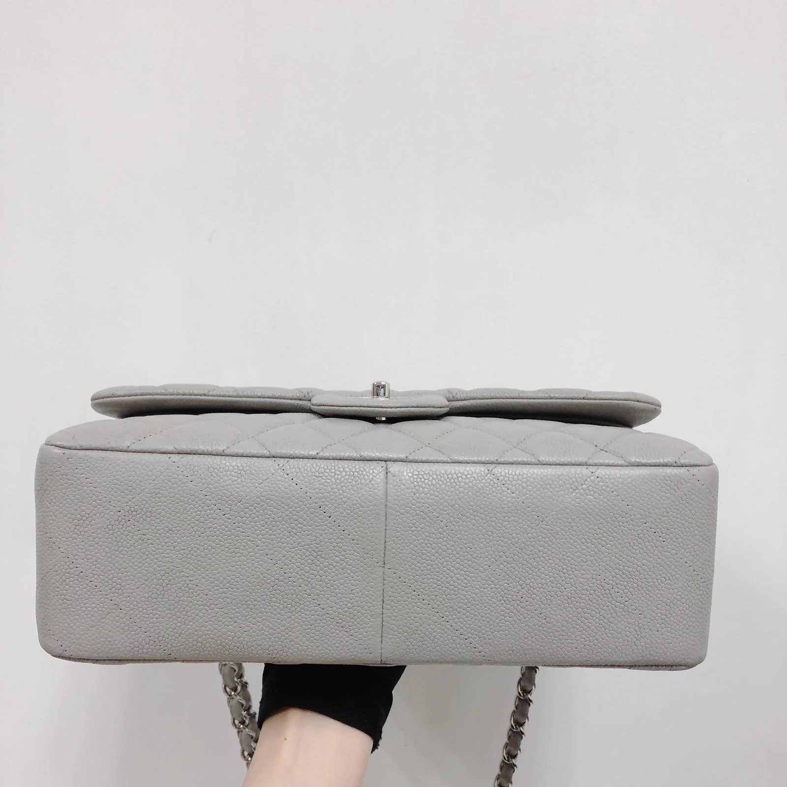Classic Double Flap Jumbo Grey - Image 13