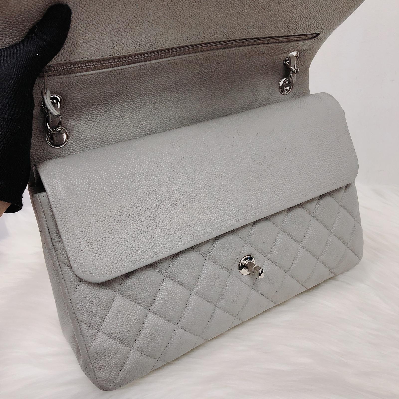 Classic Double Flap Jumbo Grey - Image 24