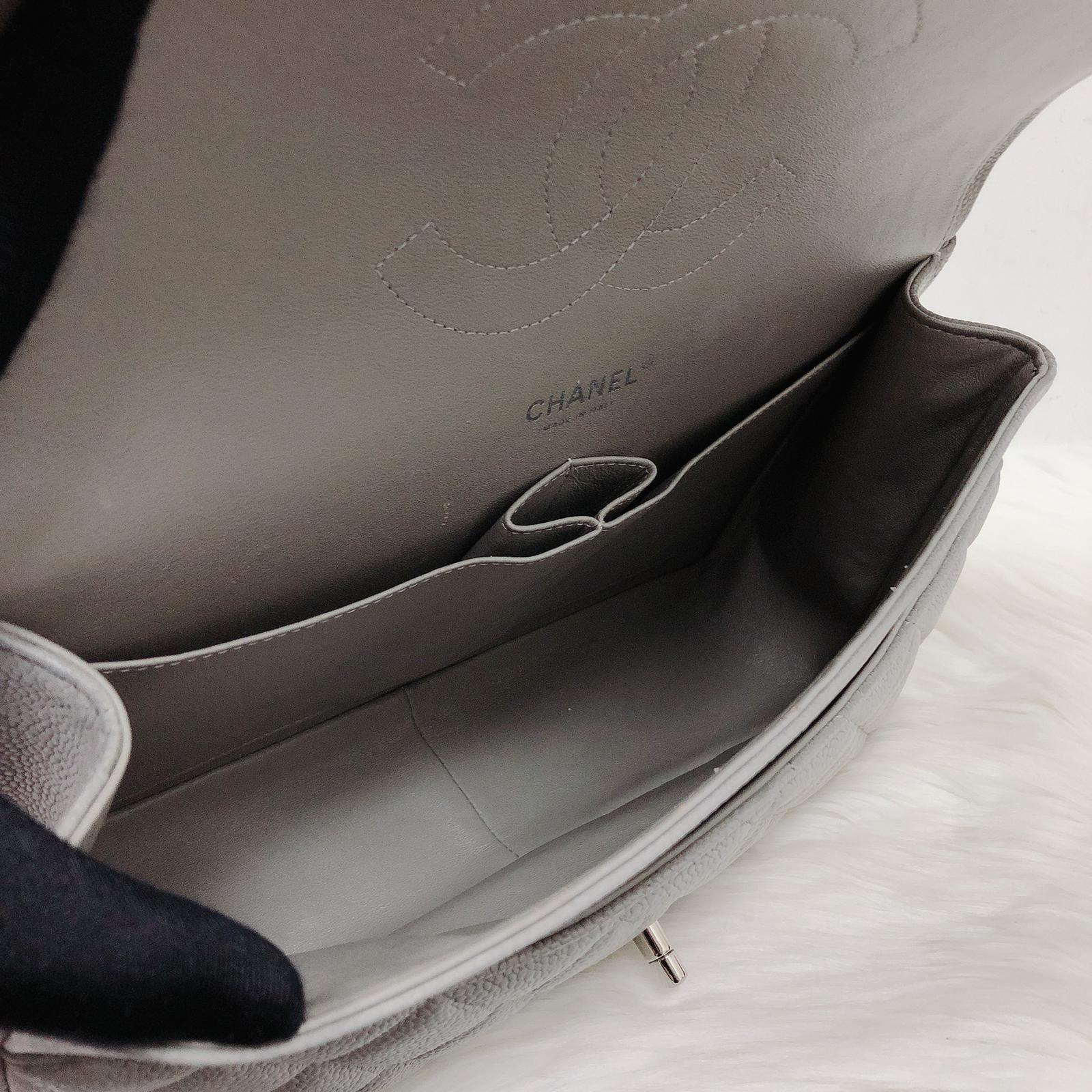 Classic Double Flap Jumbo Grey - Image 28