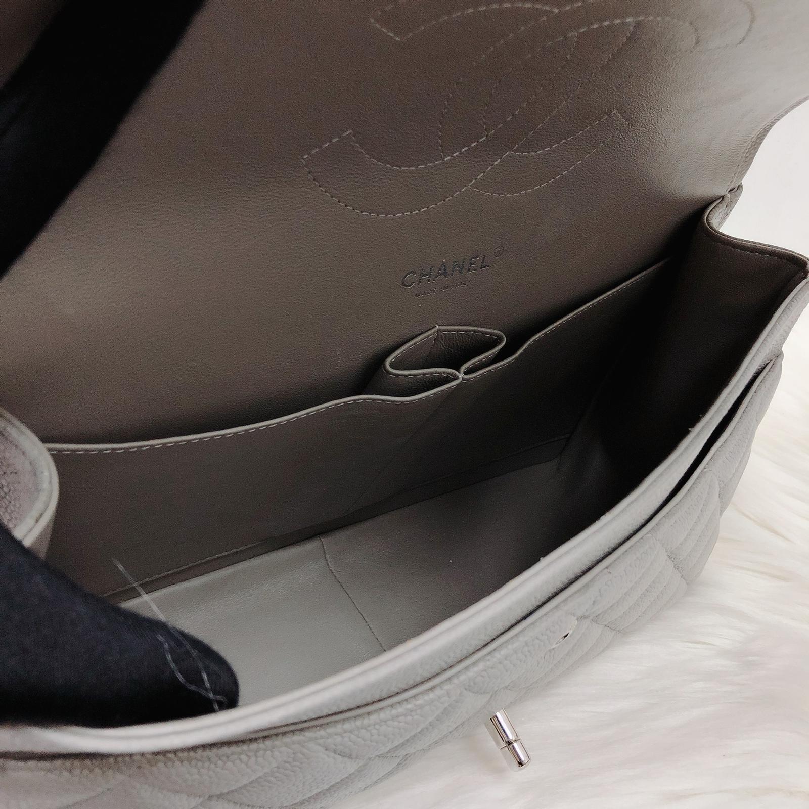 Classic Double Flap Jumbo Grey - Image 29
