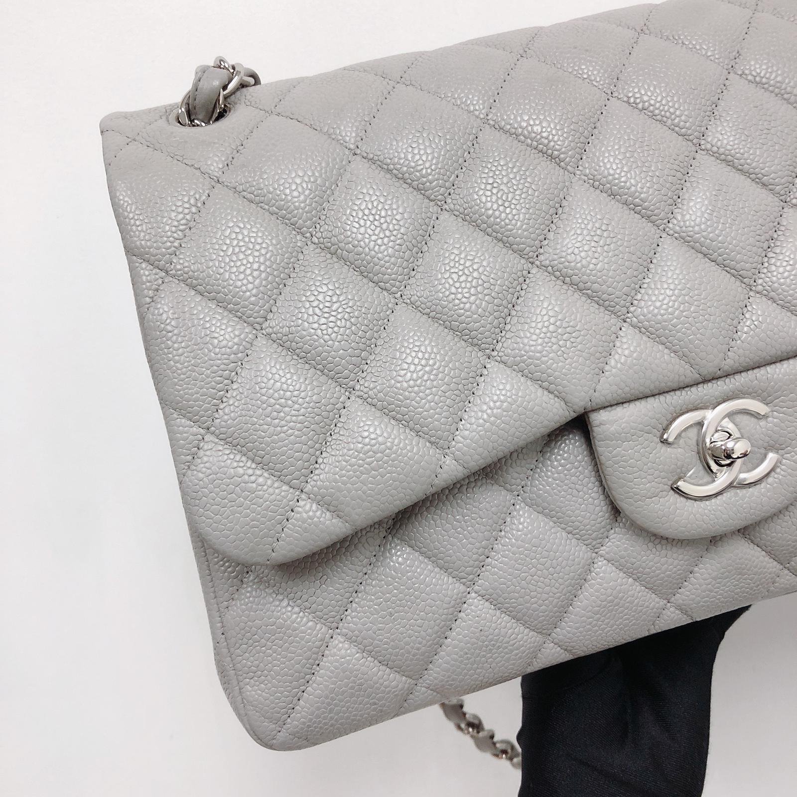 Classic Double Flap Jumbo Grey - Image 5