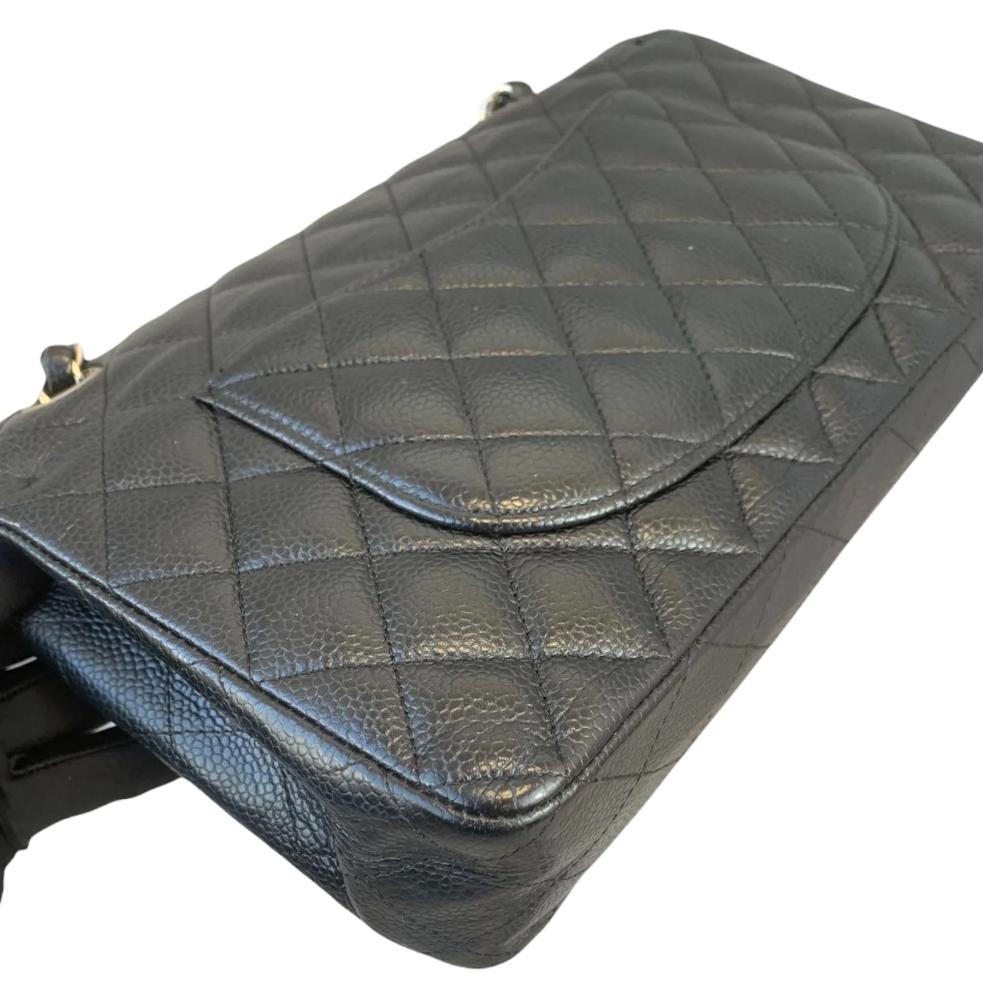 Classic Flap Caviar Medium Black SHW - Image 10