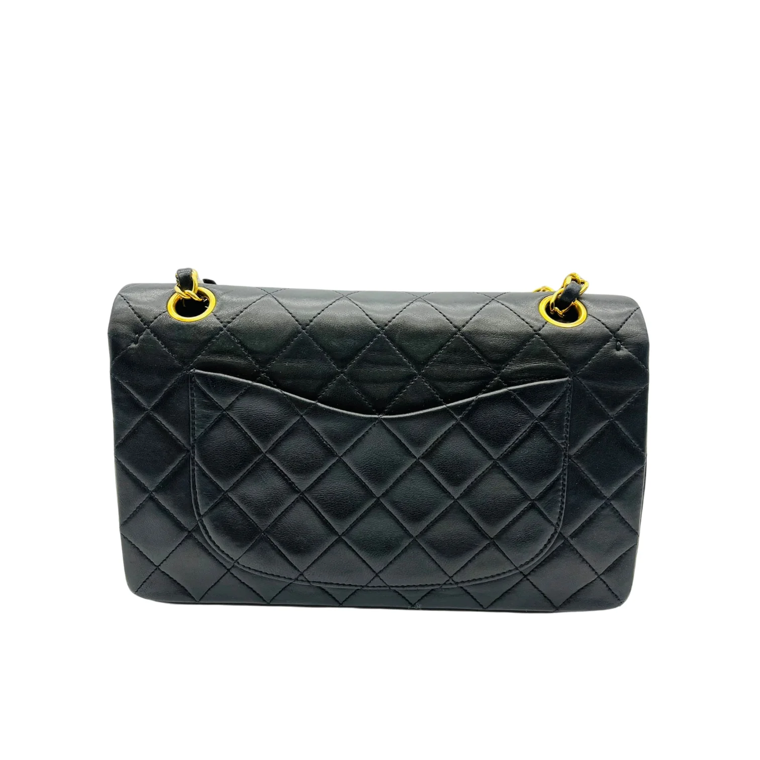Classic Flap Small Lambskin Black GHW - Image 3