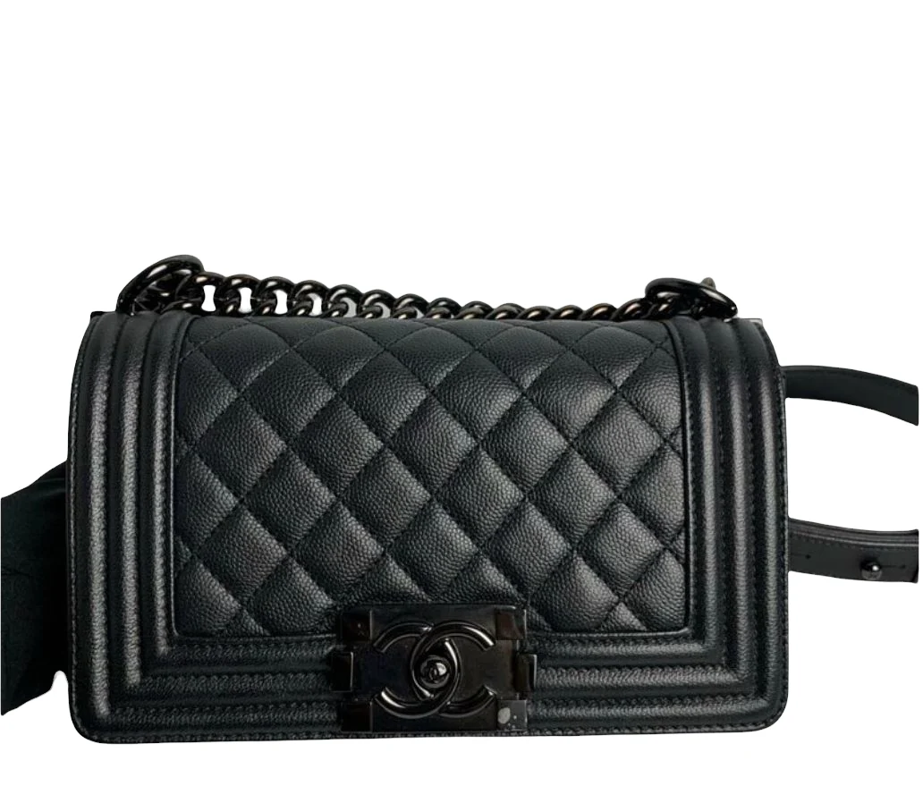 Boy Small Caviar So Black BHW - Image 3