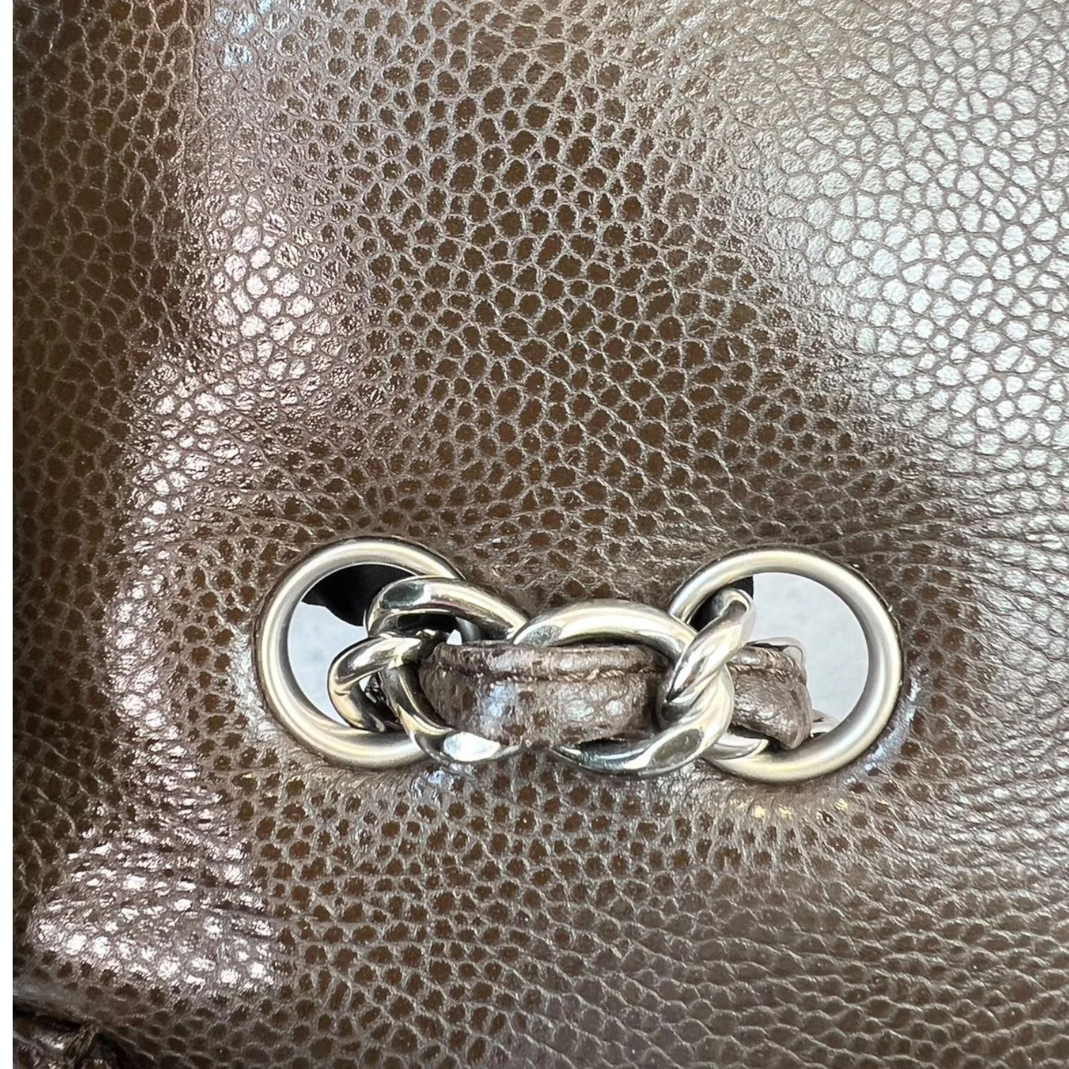 Classic Jumbo Single Flap Brown SHW - Image 21