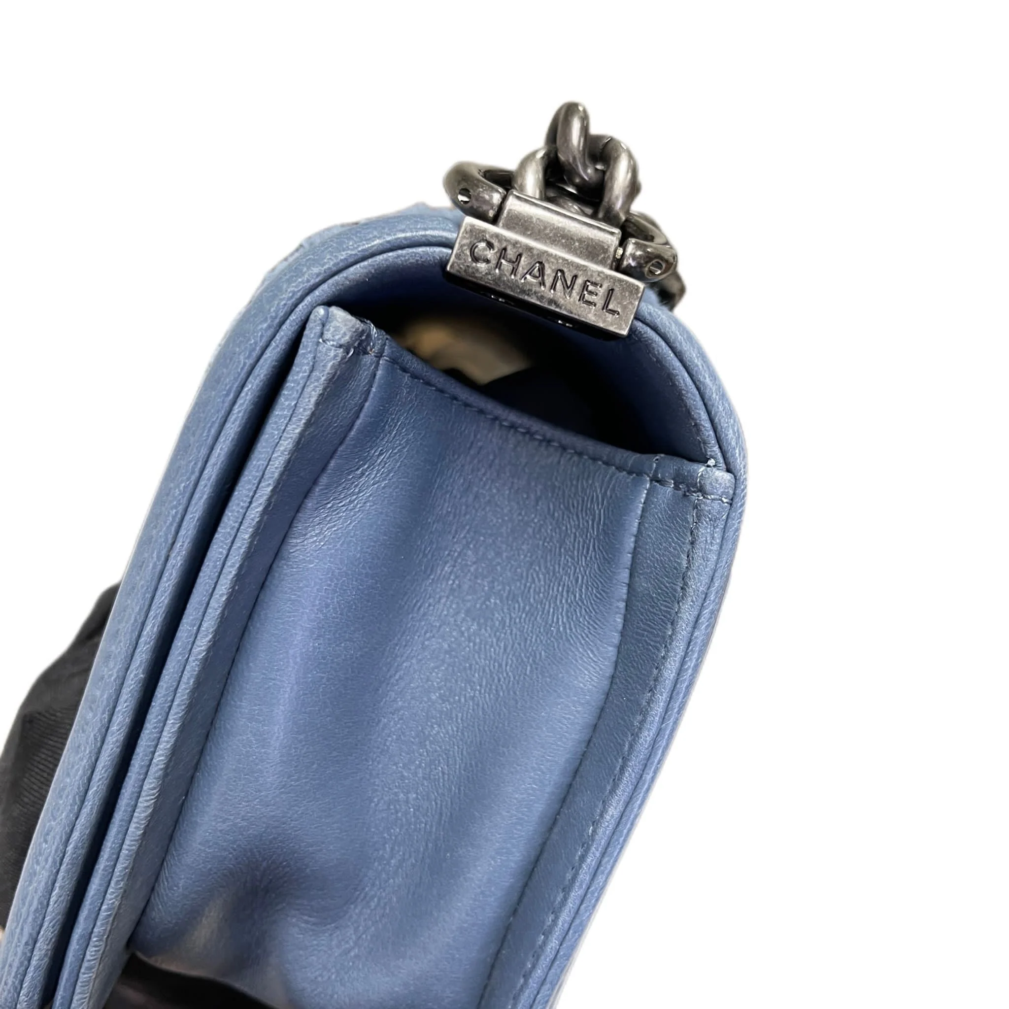 Small Boy Lambskin Fur Blue RHW - Image 10