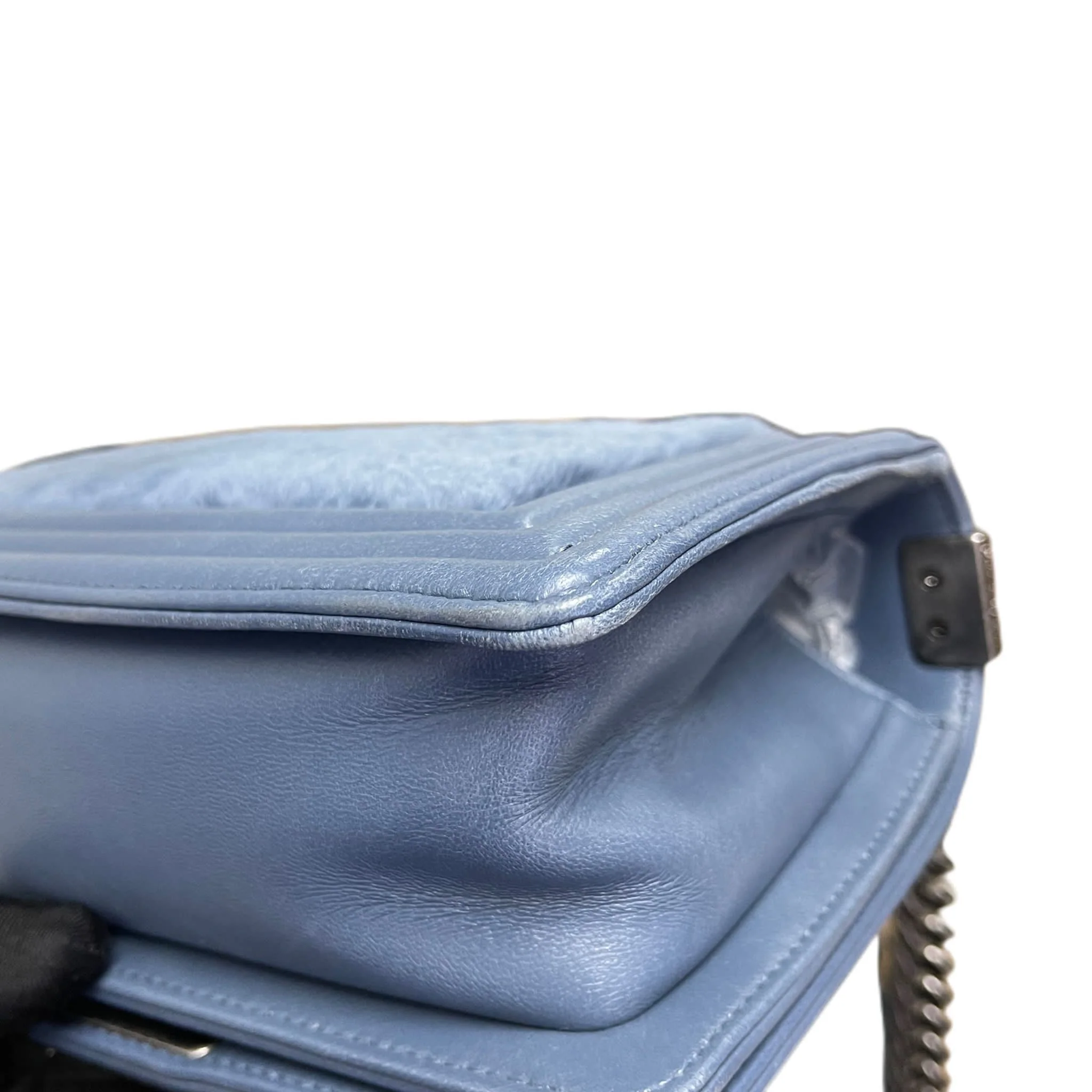 Small Boy Lambskin Fur Blue RHW - Image 13