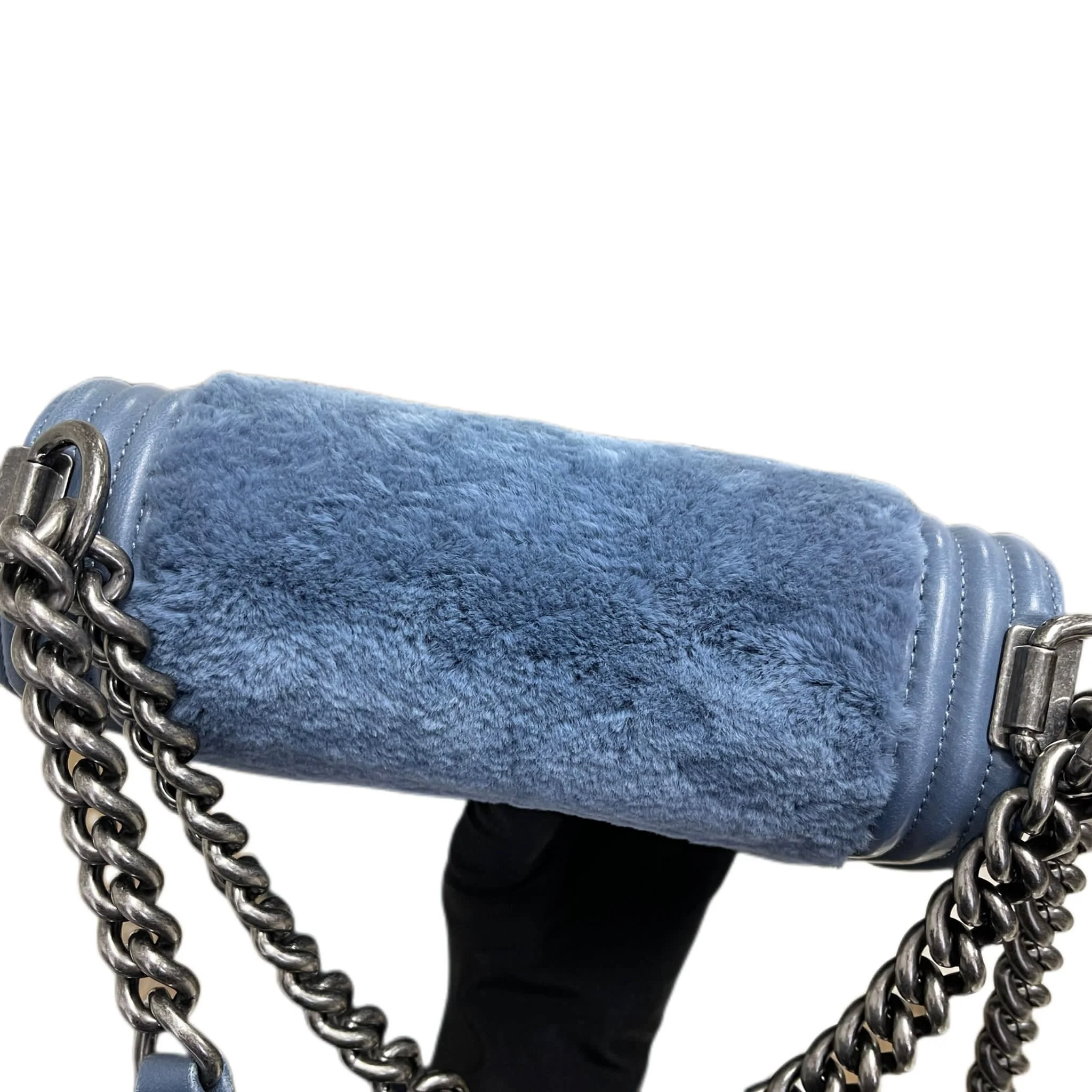 Small Boy Lambskin Fur Blue RHW - Image 7