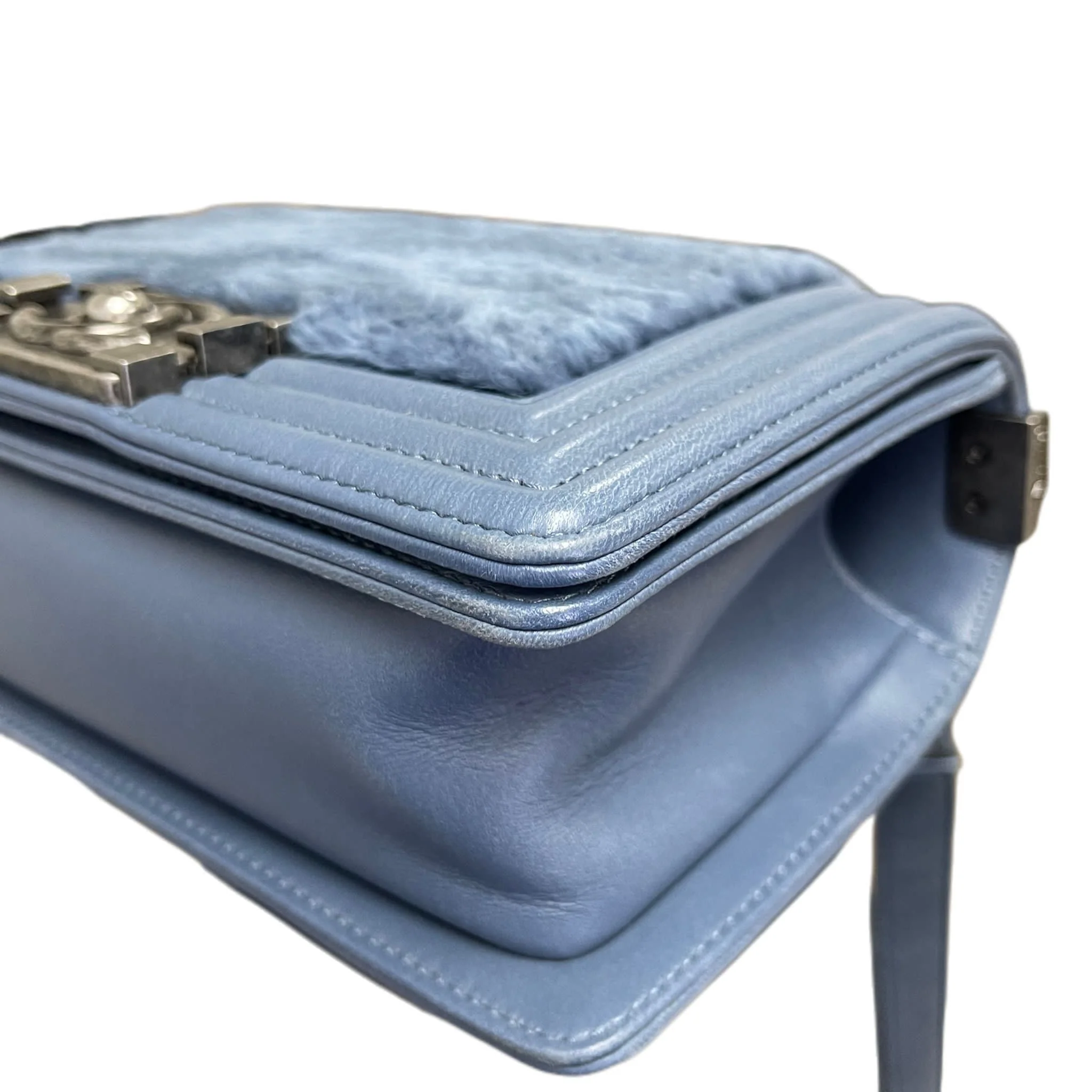 Small Boy Lambskin Fur Blue RHW - Image 9