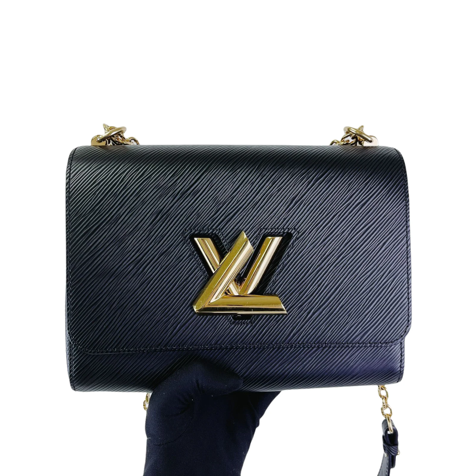 Twist Epi Leather MM Black GHW - Image 2
