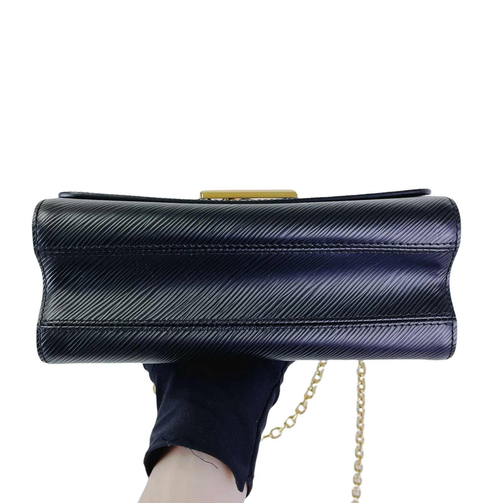 Twist Epi Leather MM Black GHW - Image 8