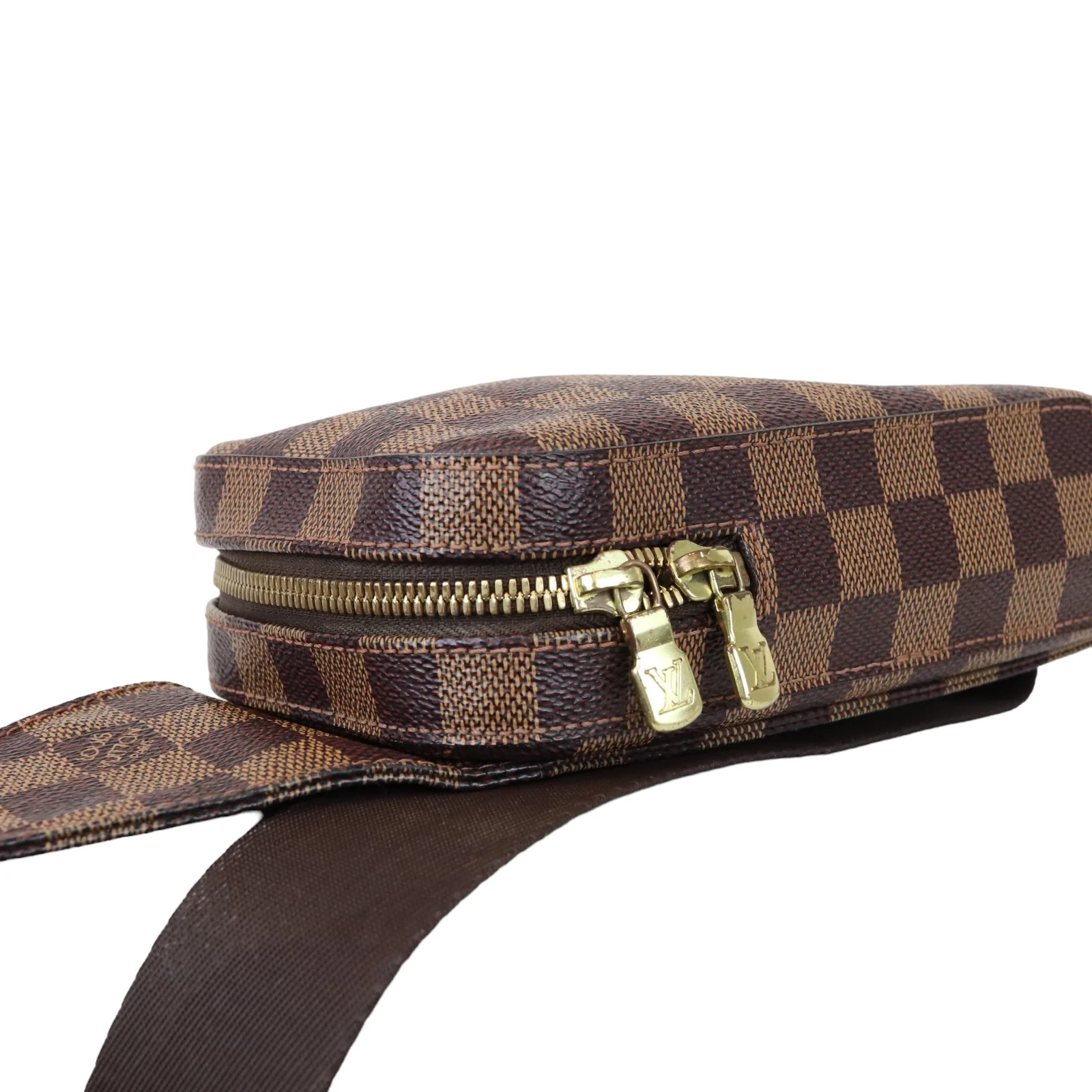 Damier Ebene Geronimos Waist fanny Black GHW - Image 7