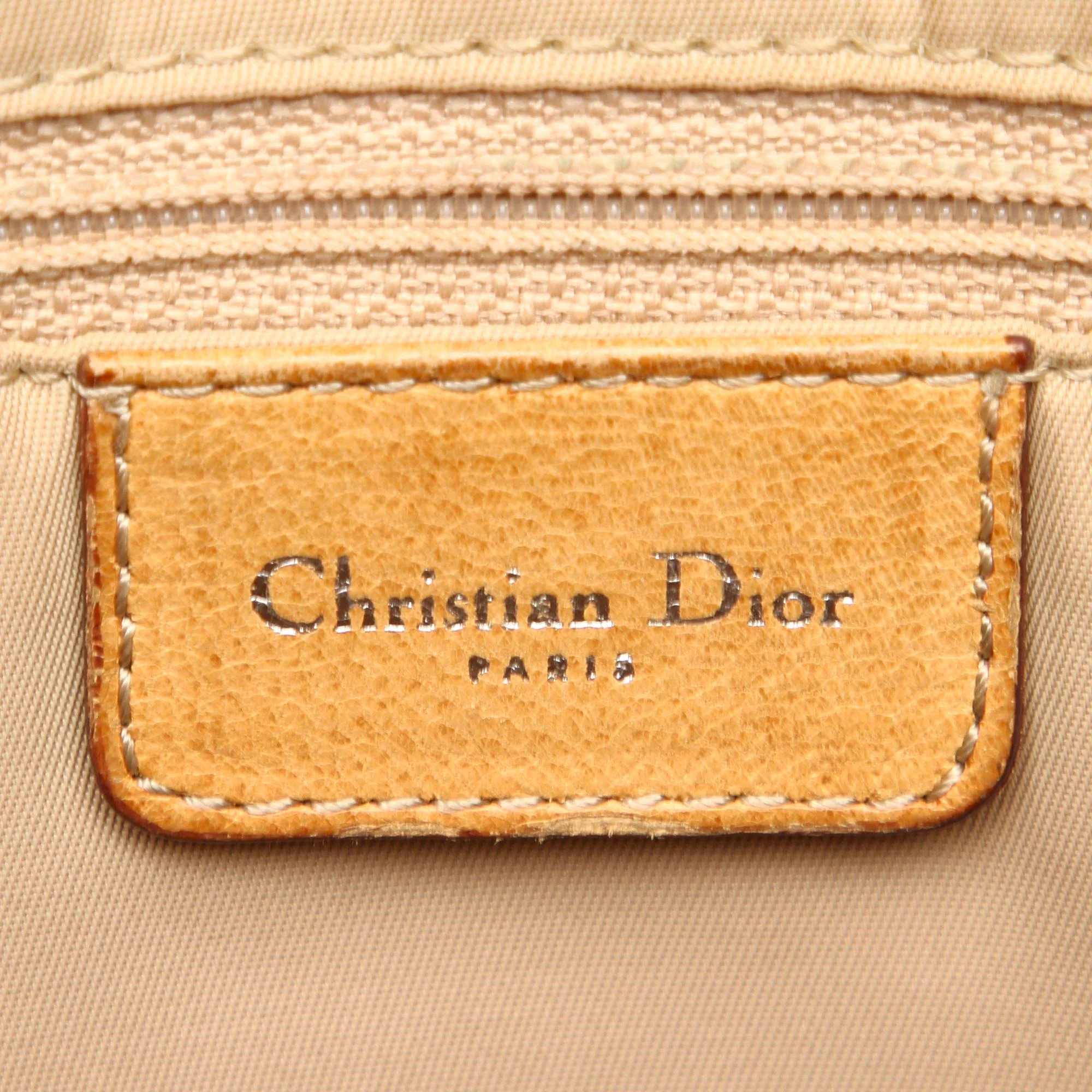 Dior Dior Oblique Canvas Tote Bag Brown - Image 6