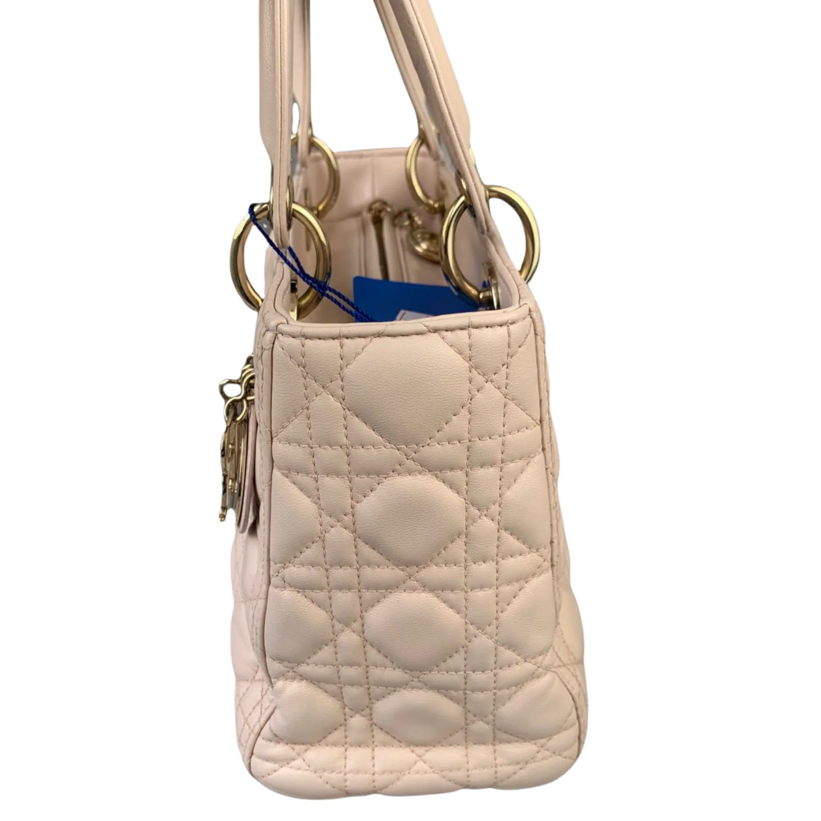 Lady Dior Medium Pink with GHW - Image 3