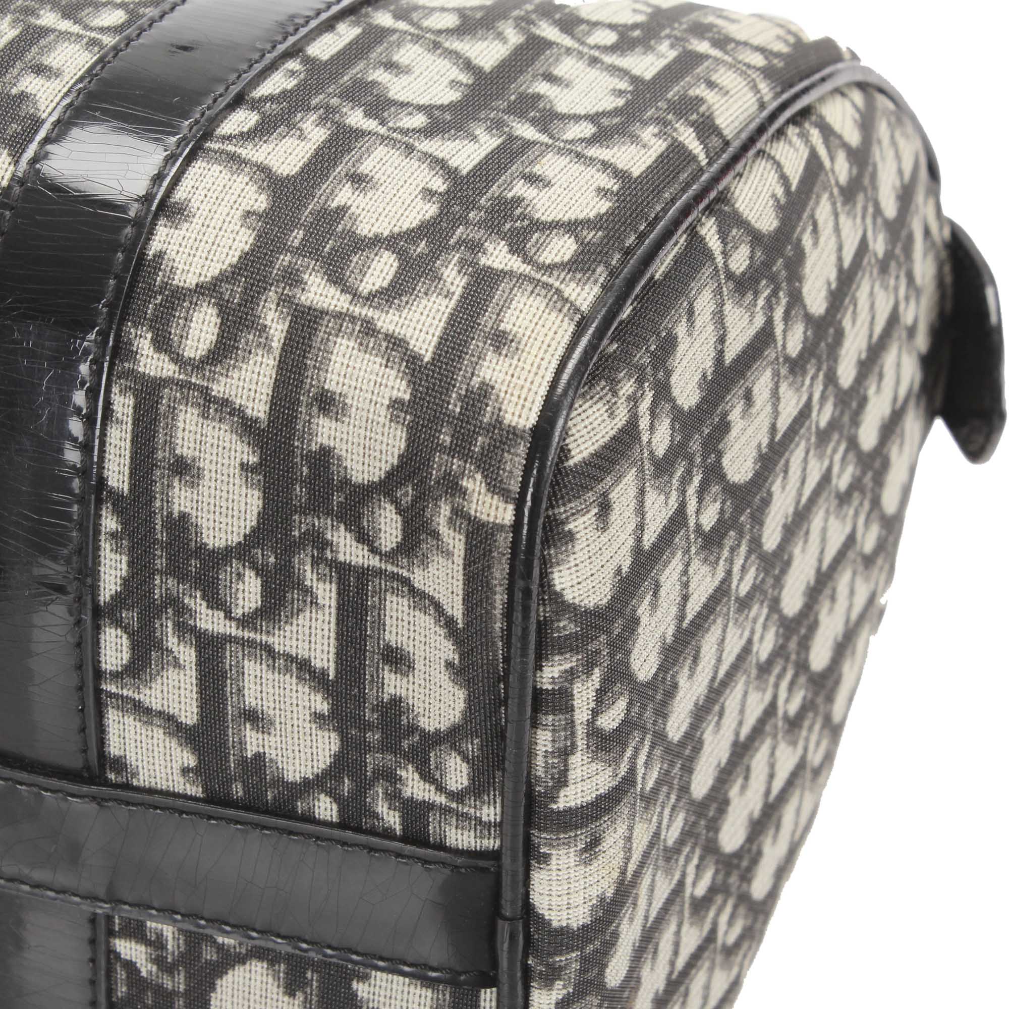 Dior Oblique Canvas Boston Bag Black - Image 10