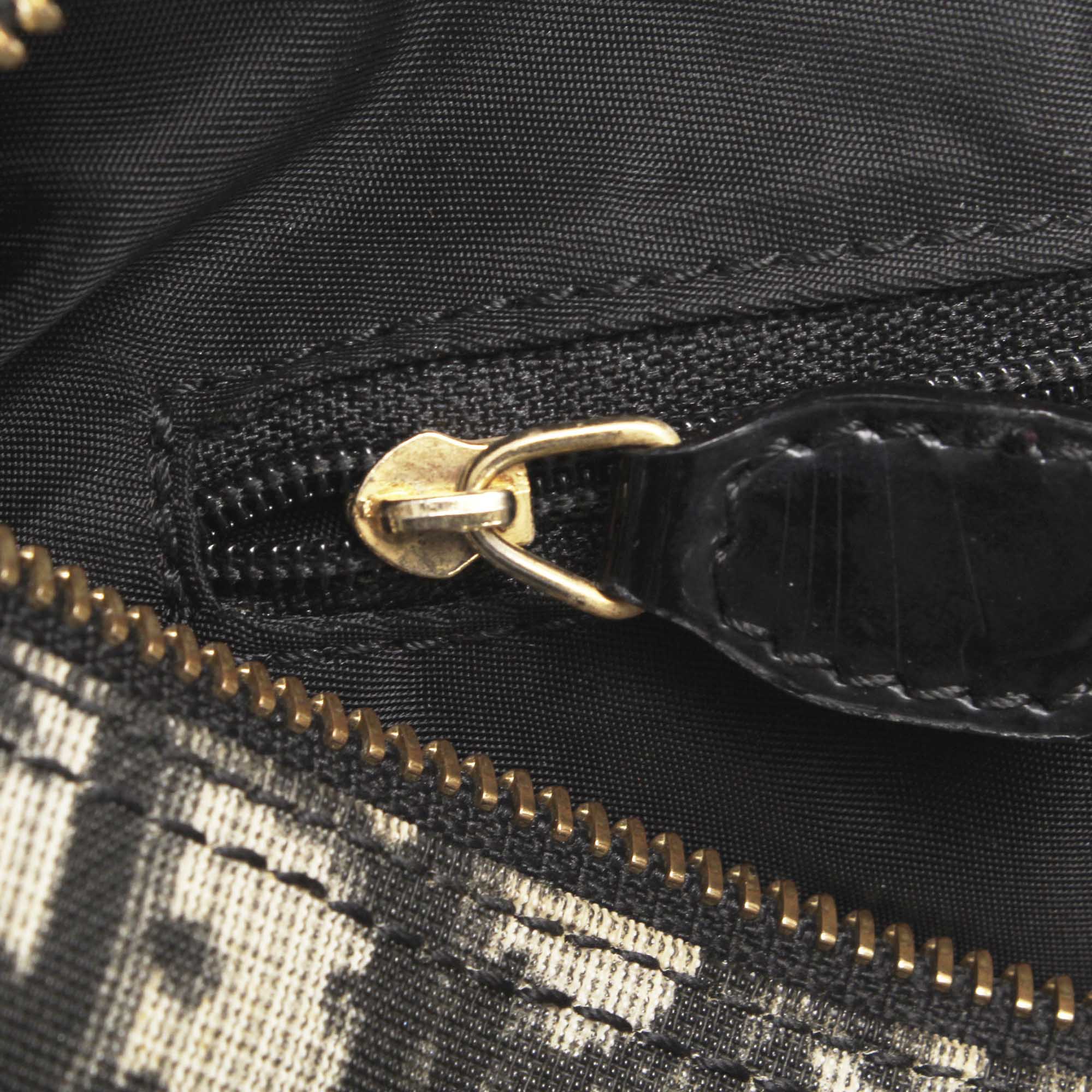 Dior Oblique Canvas Boston Bag Black - Image 8