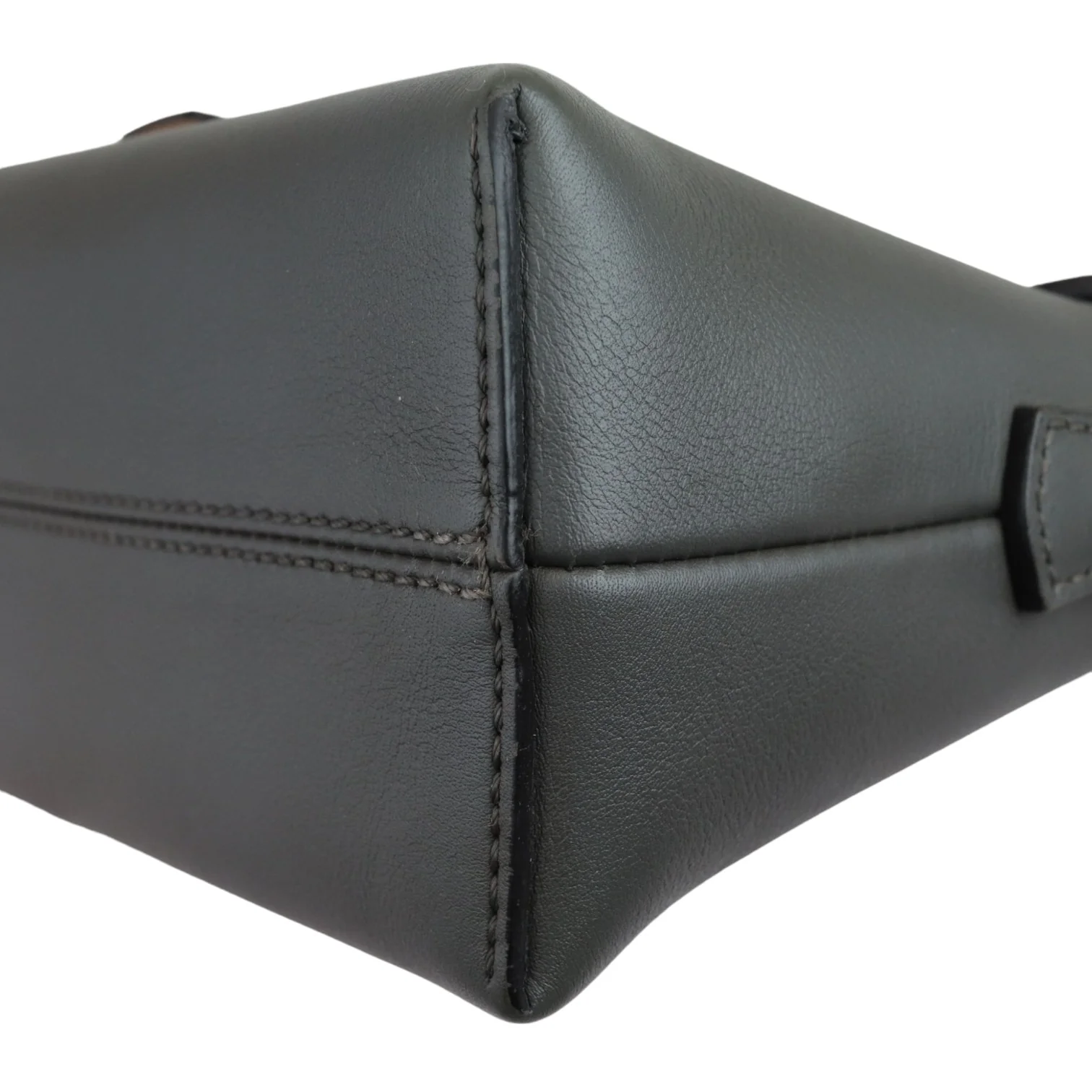 By The Way Multicolor Satchel Calfskin in Grey SHW - Image 8