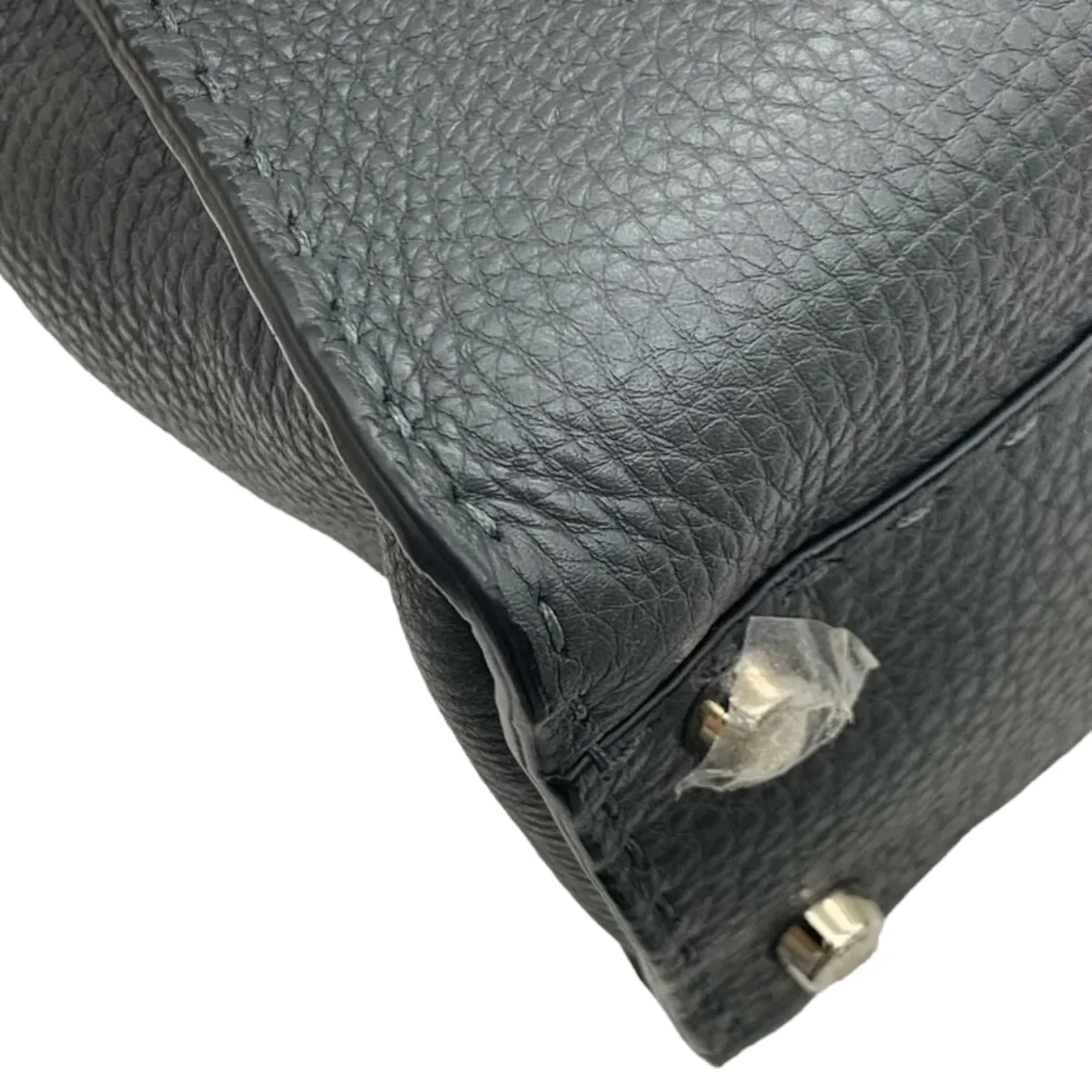 Cuoio Romano Selleria Bi-Color Medium Peekaboo Black SHW - Image 10