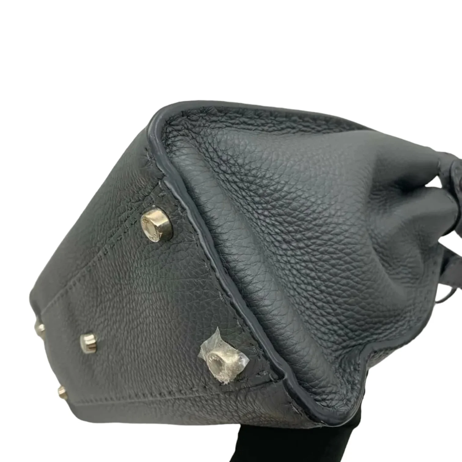 Cuoio Romano Selleria Bi-Color Medium Peekaboo Black SHW - Image 12