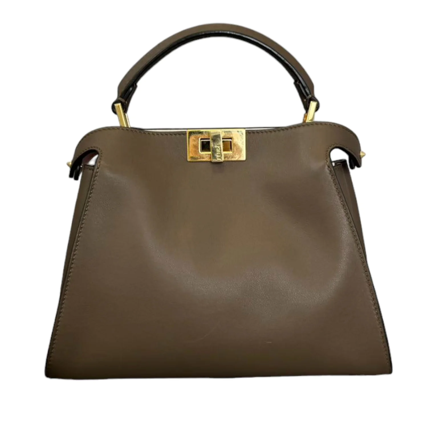 Peekaboo Iseeu Small Calfskin Leather Taupe GHW - Image 2