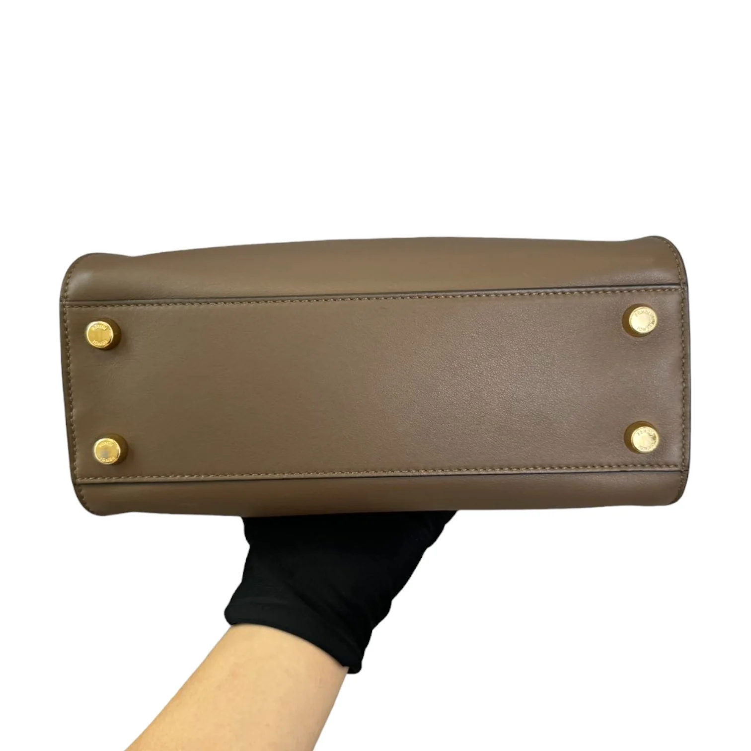Peekaboo Iseeu Small Calfskin Leather Taupe GHW - Image 3