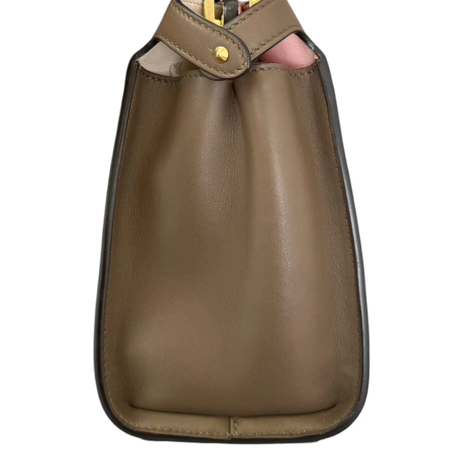 Peekaboo Iseeu Small Calfskin Leather Taupe GHW - Image 5